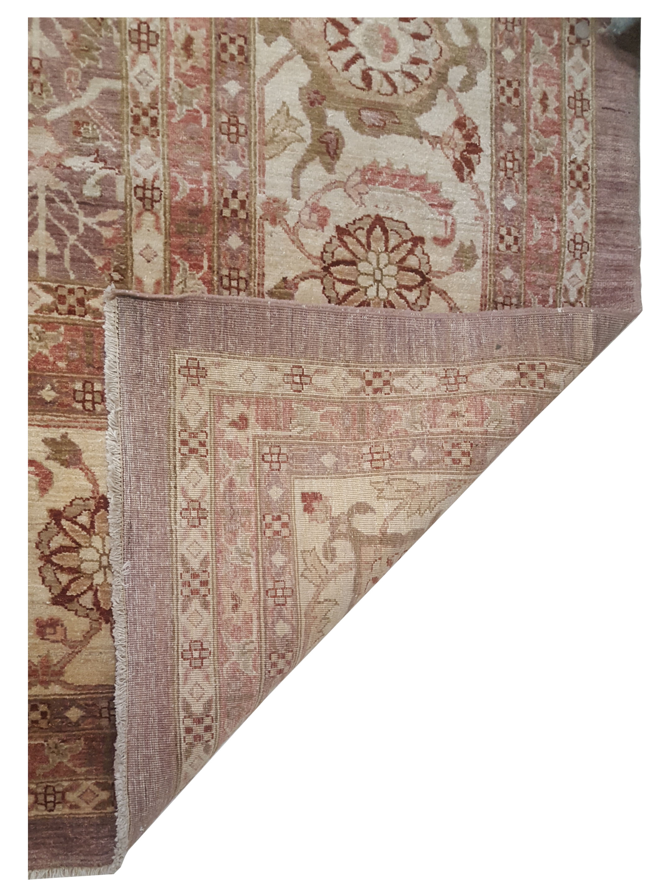 Ziegler Hand Knotted Aubergine 16x18 - Image 2 of 4