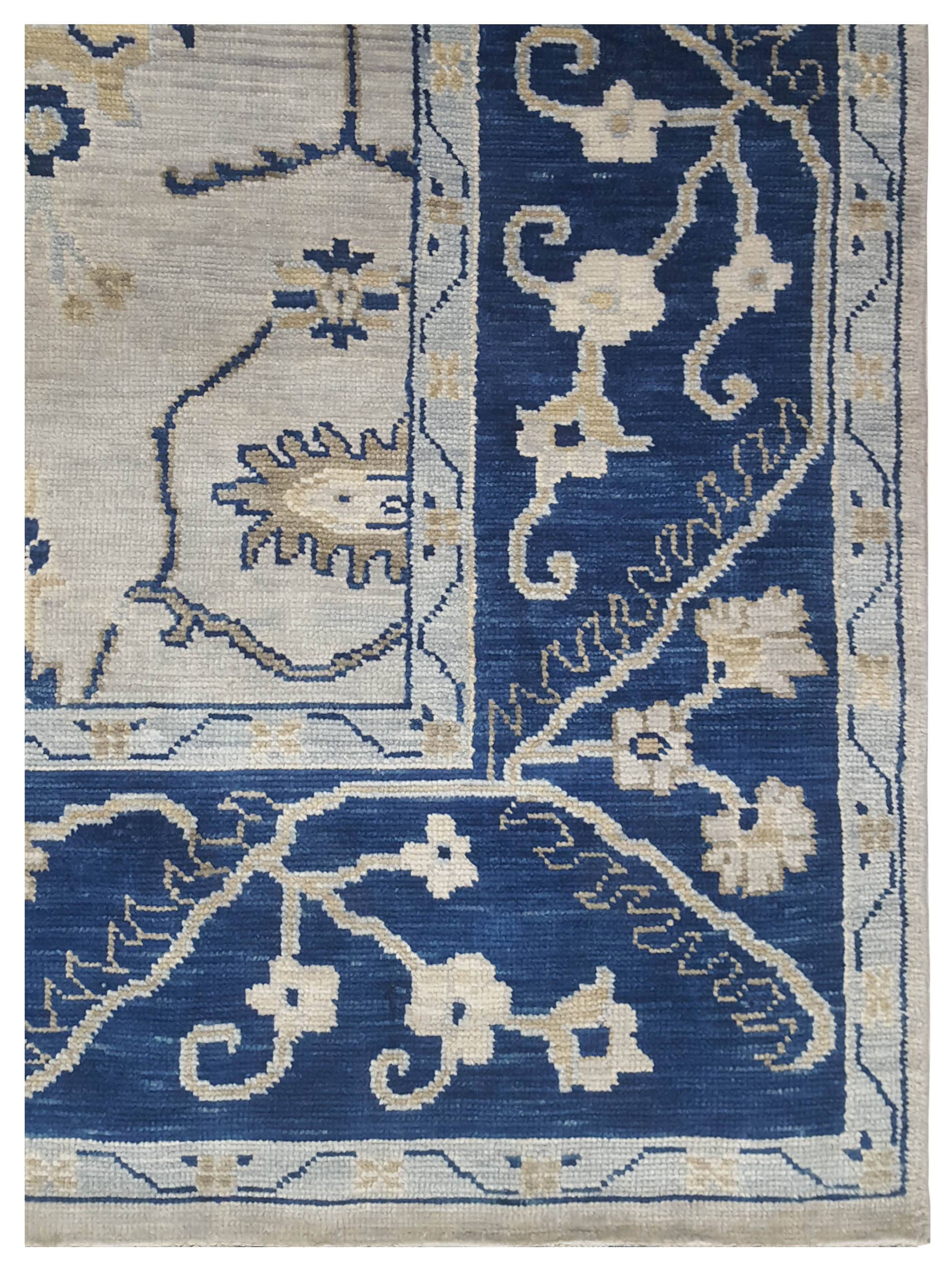 Anatolian Revival Hand Knotted Lt.Grey 10x14 - Image 3 of 3
