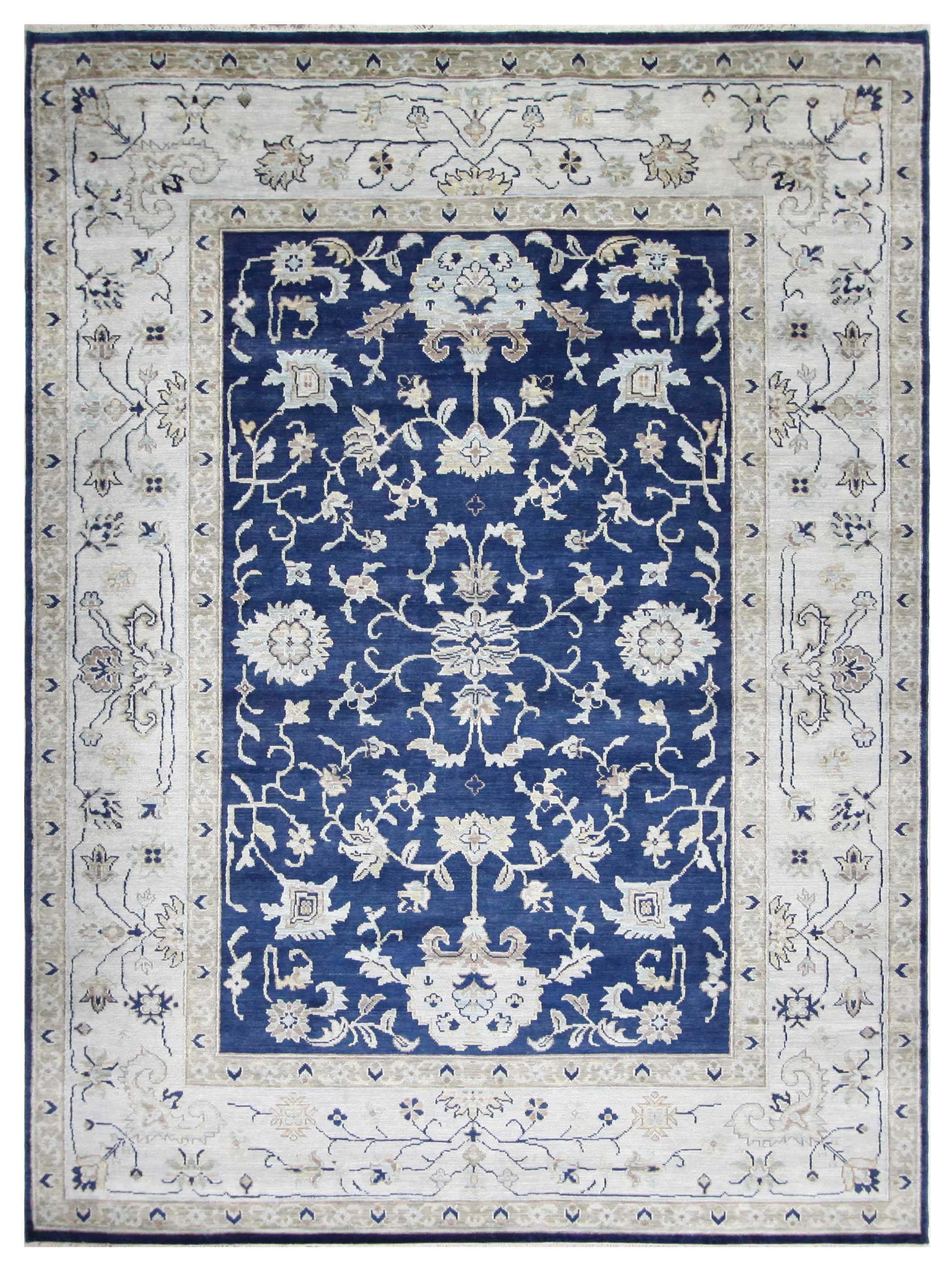 Anatolian Revival Hand Knotted Navy 10x14