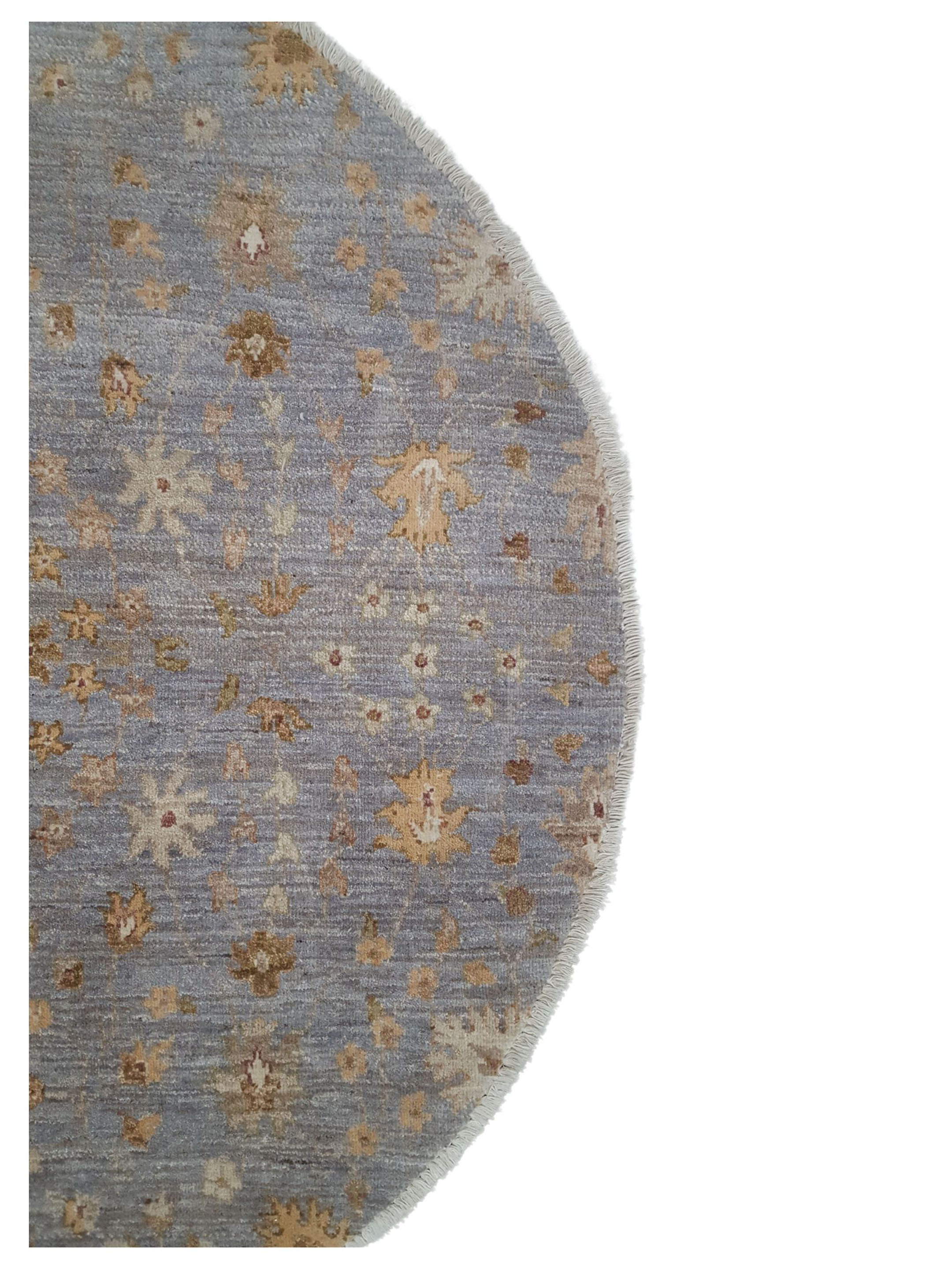 Ziegler Hand Knotted Grey 5x5 - Image 2 of 3