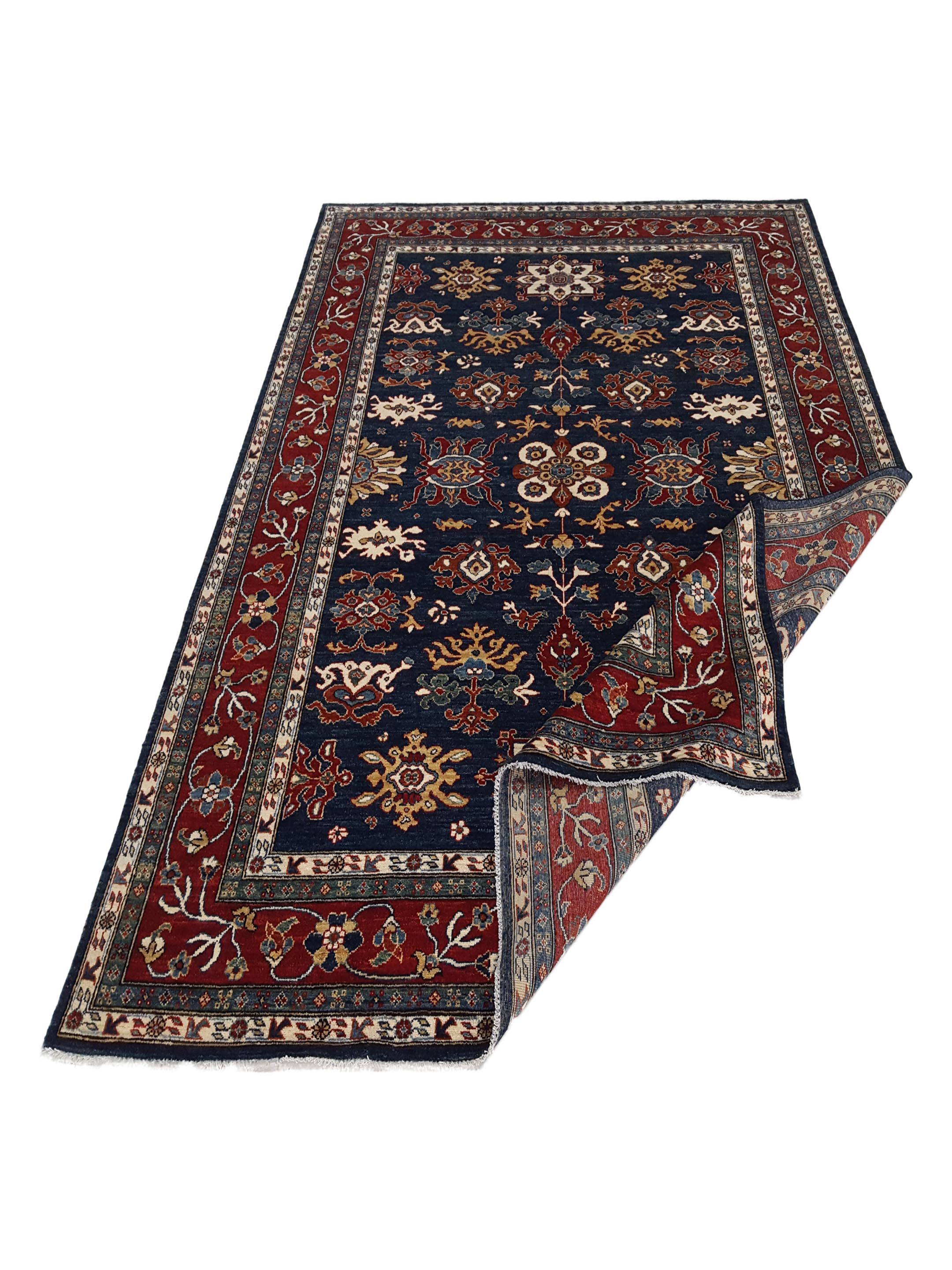 Ziegler Hand Knotted Navy 9x12 - Image 2 of 5