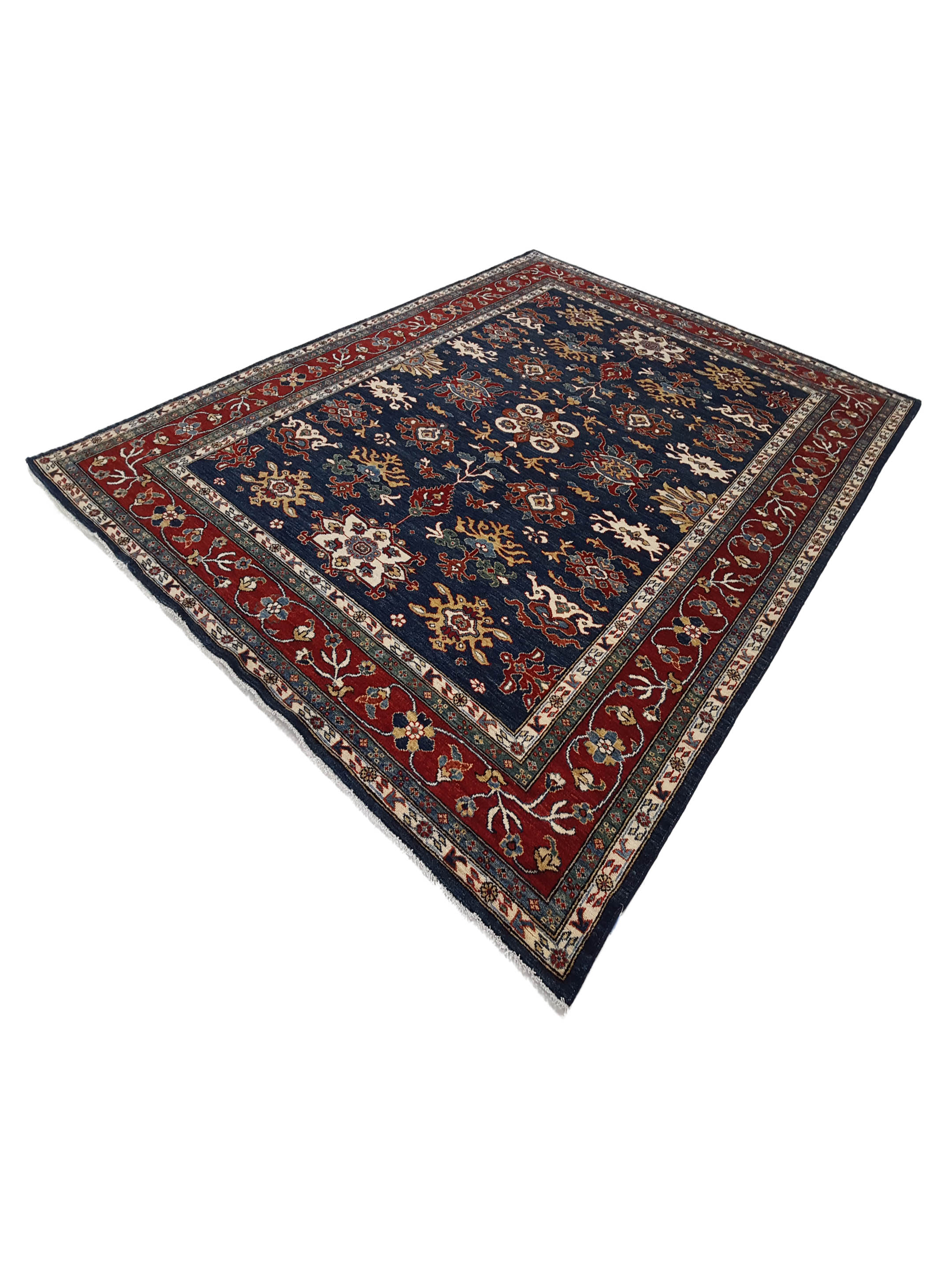 Ziegler Hand Knotted Navy 9x12 - Image 5 of 5