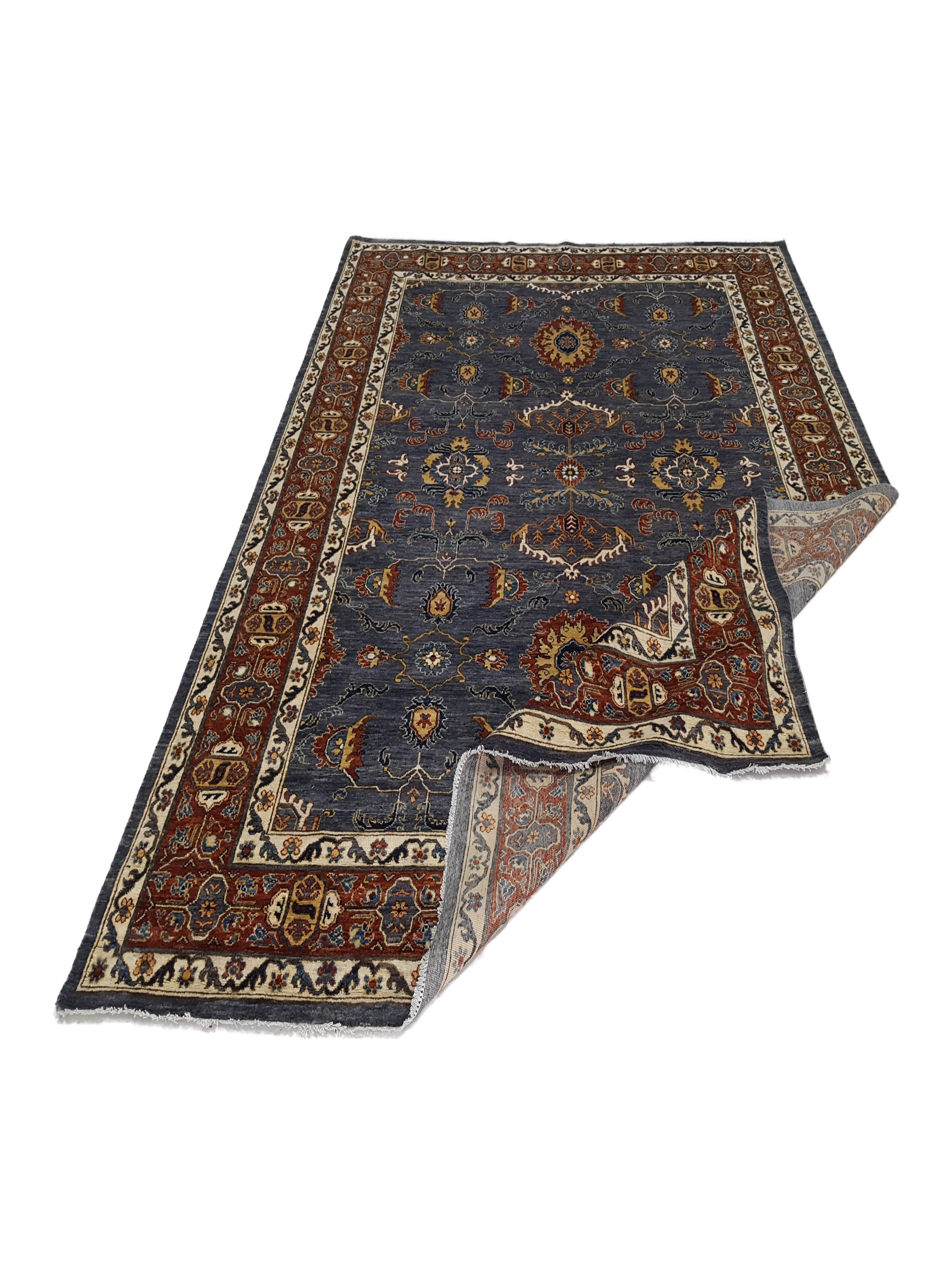 Ziegler Hand Knotted Grey 10x13 - Image 3 of 5