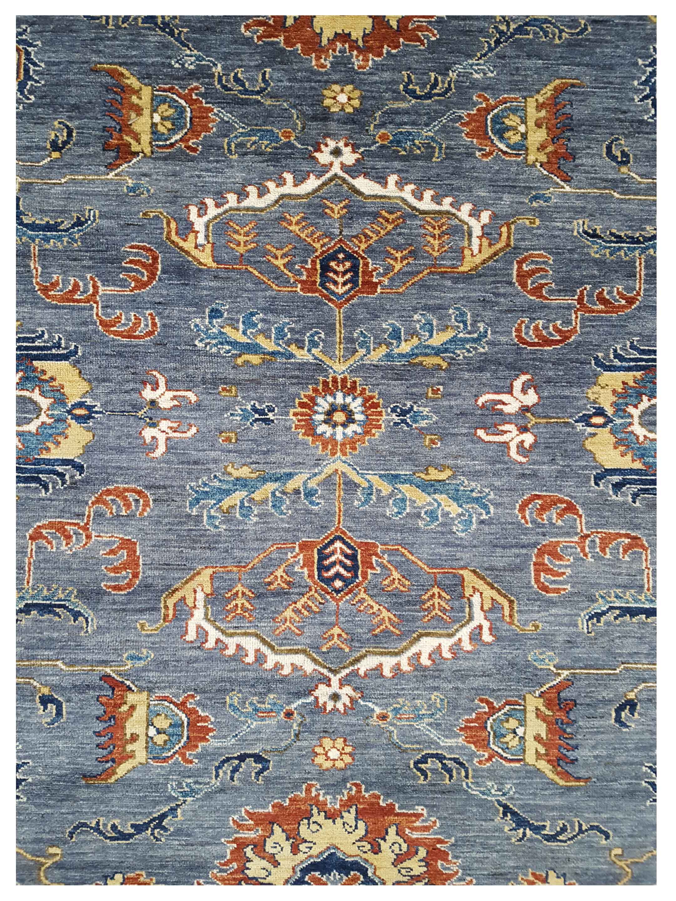 Ziegler Hand Knotted Grey 10x13 - Image 5 of 5