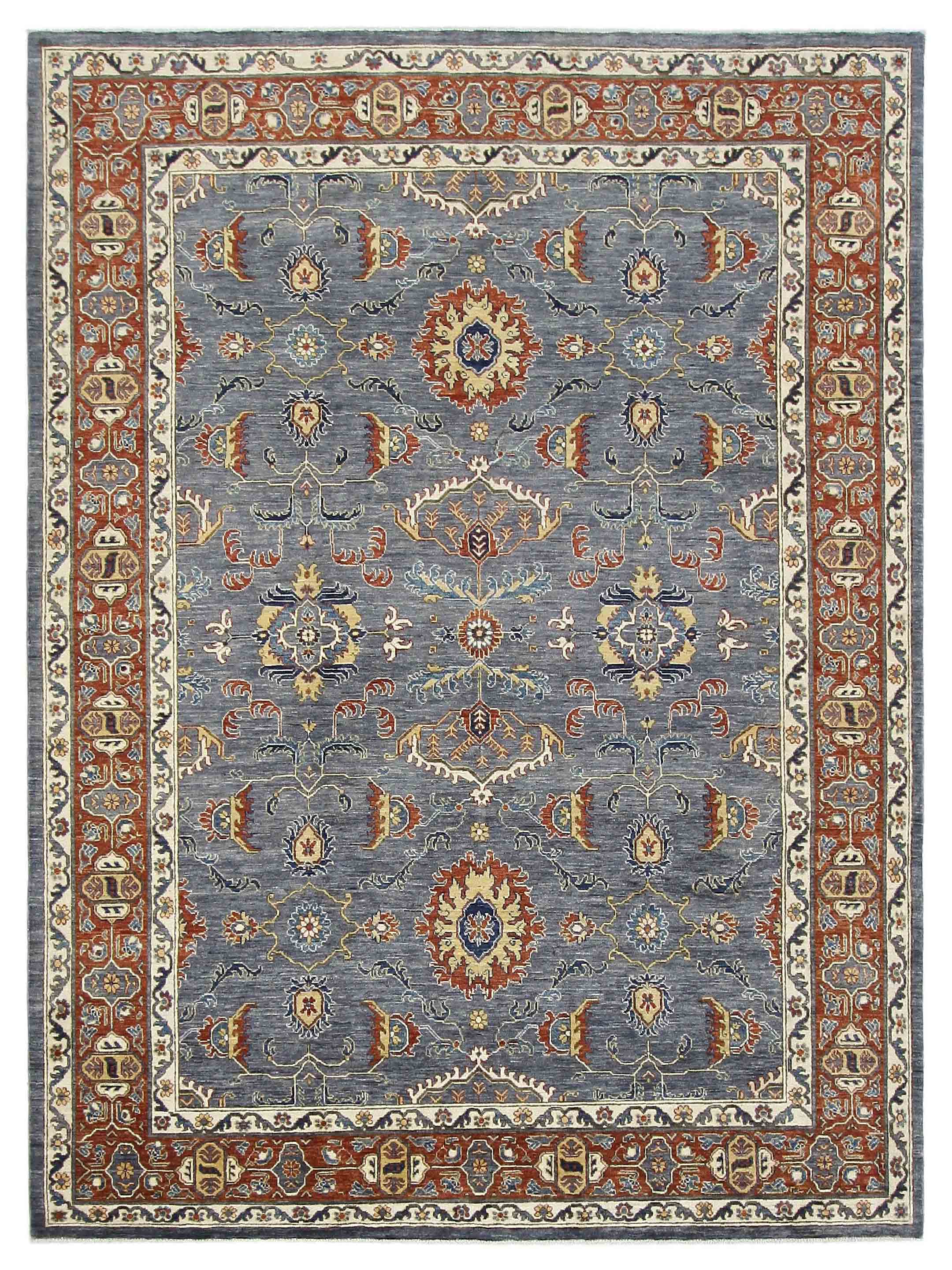 Ziegler Hand Knotted Grey 10x13