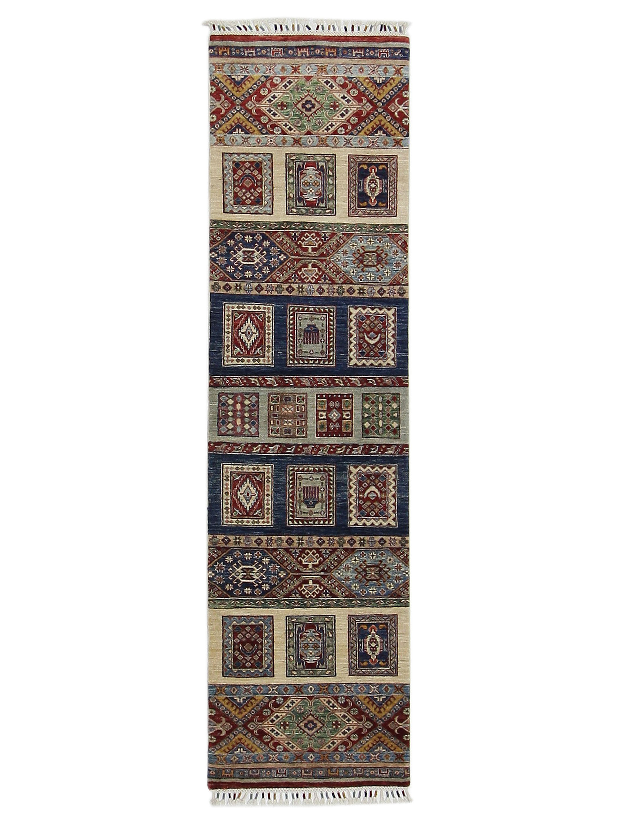 Khorgeen Hand Knotted Multi 3x10