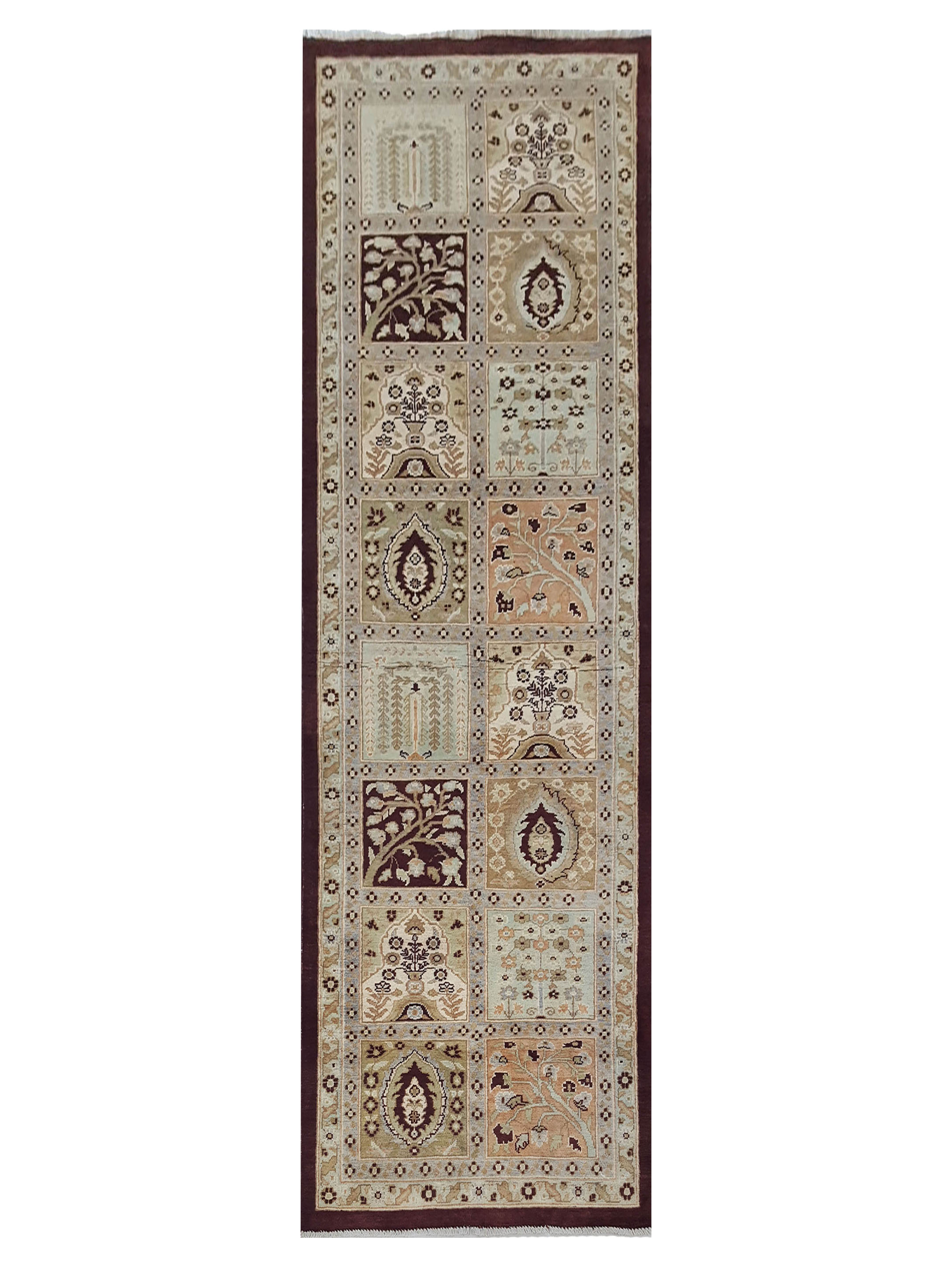 Ziegler Hand Knotted Brown 3x9