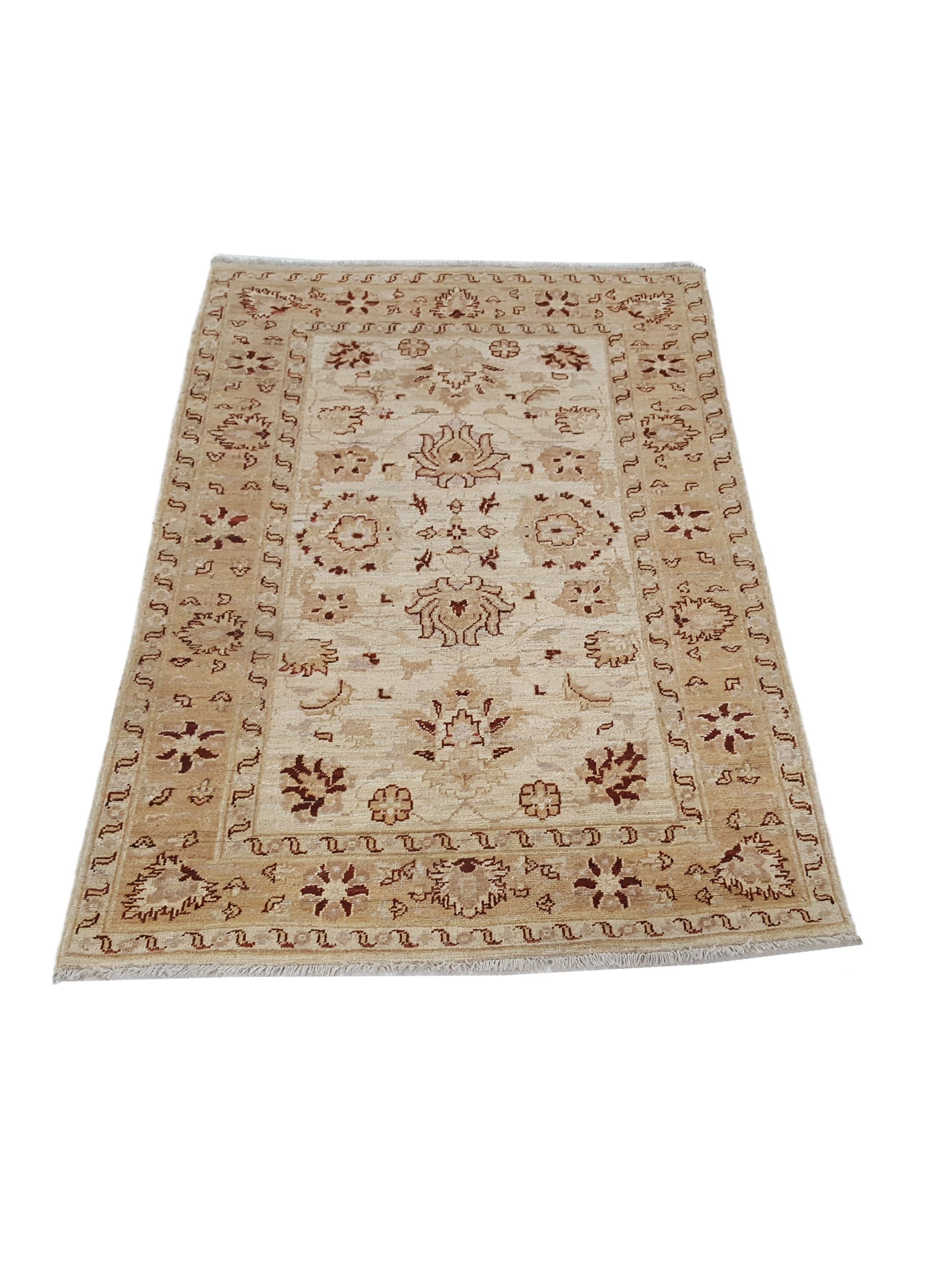 Ziegler Hand Knotted Ivory 3x5 - Image 2 of 5