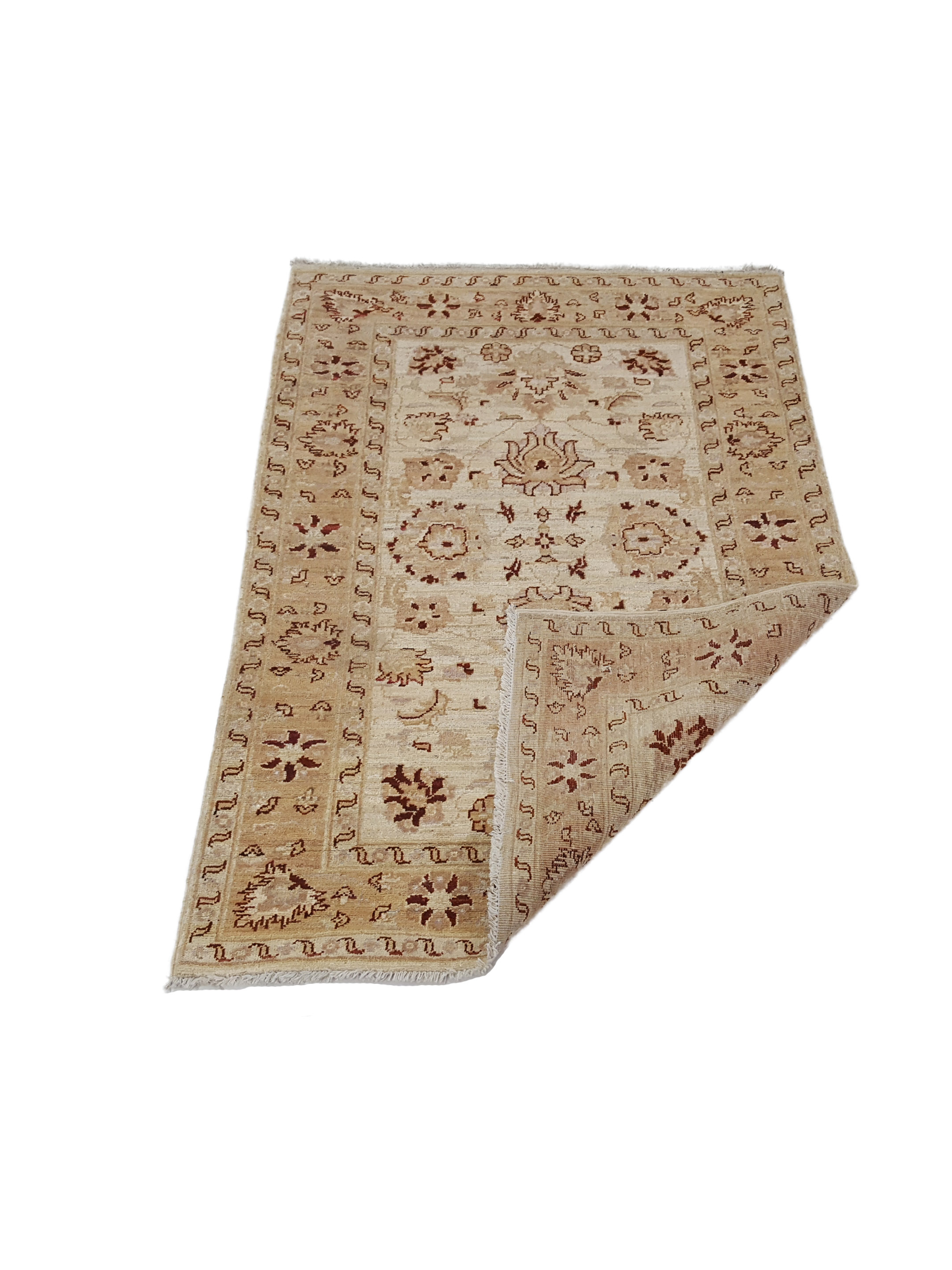 Ziegler Hand Knotted Ivory 3x5 - Image 3 of 5