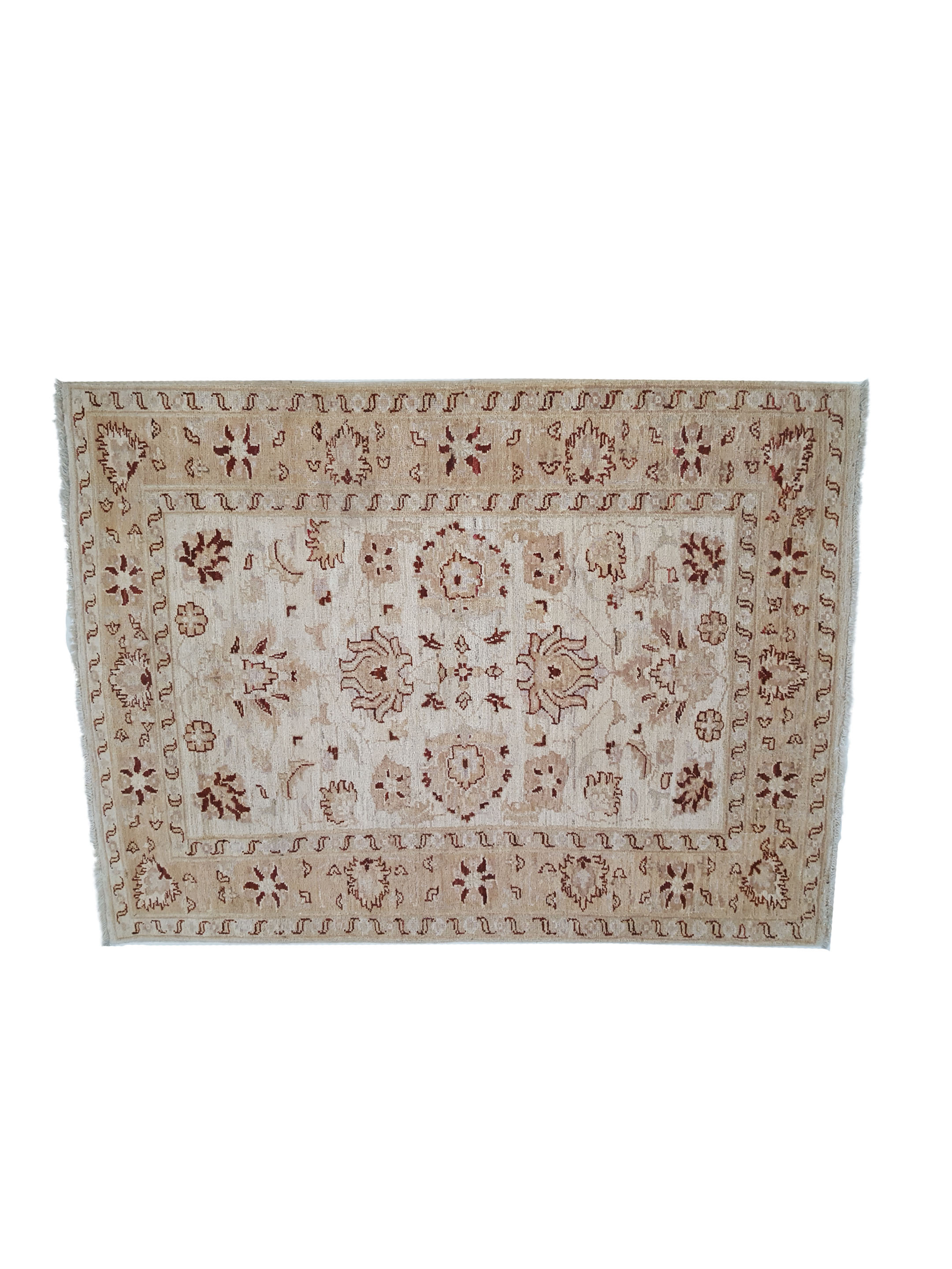 Ziegler Hand Knotted Ivory 3x5 - Image 4 of 5