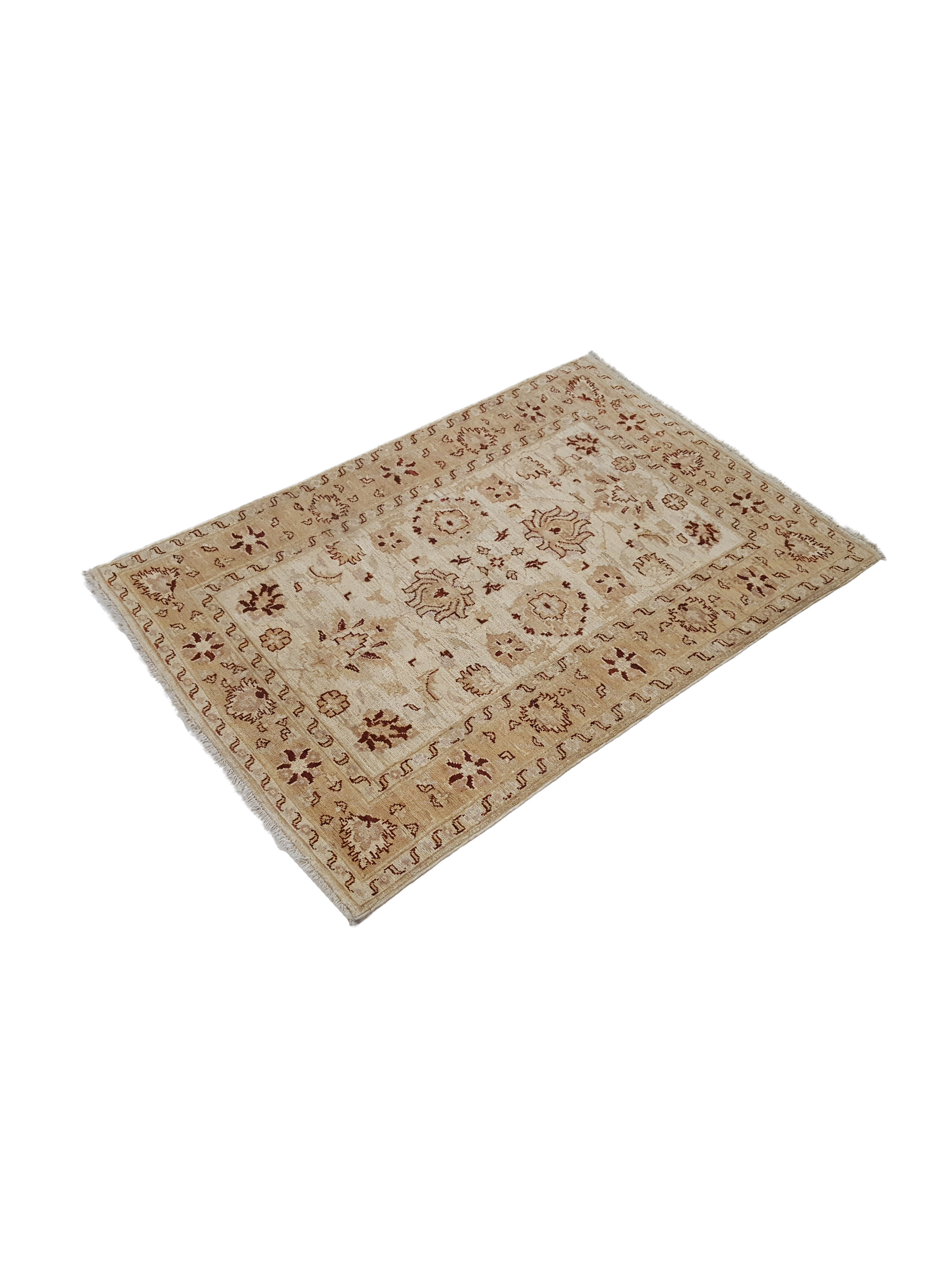 Ziegler Hand Knotted Ivory 3x5 - Image 5 of 5