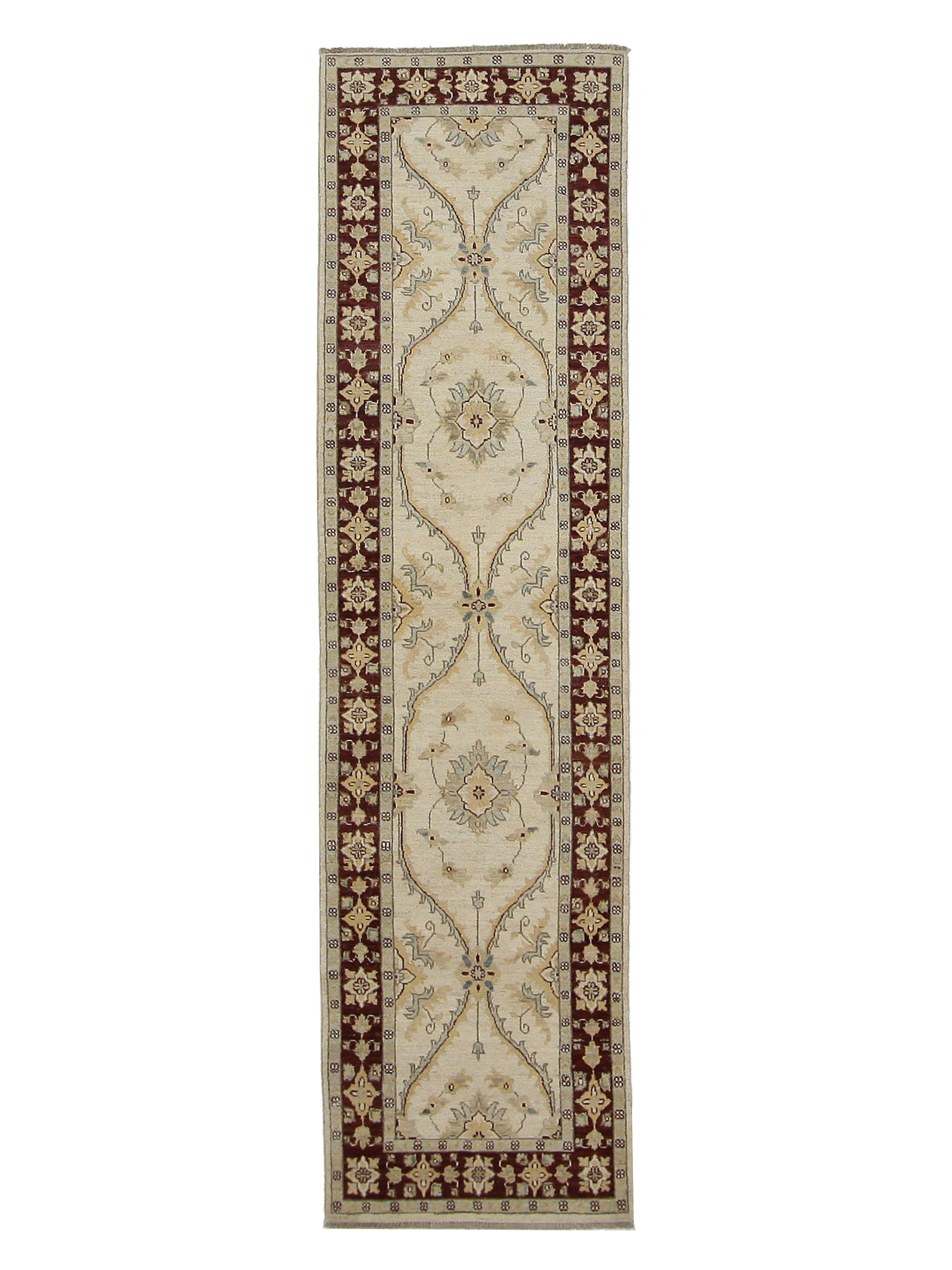 Ziegler Hand Knotted Ivory 3x10