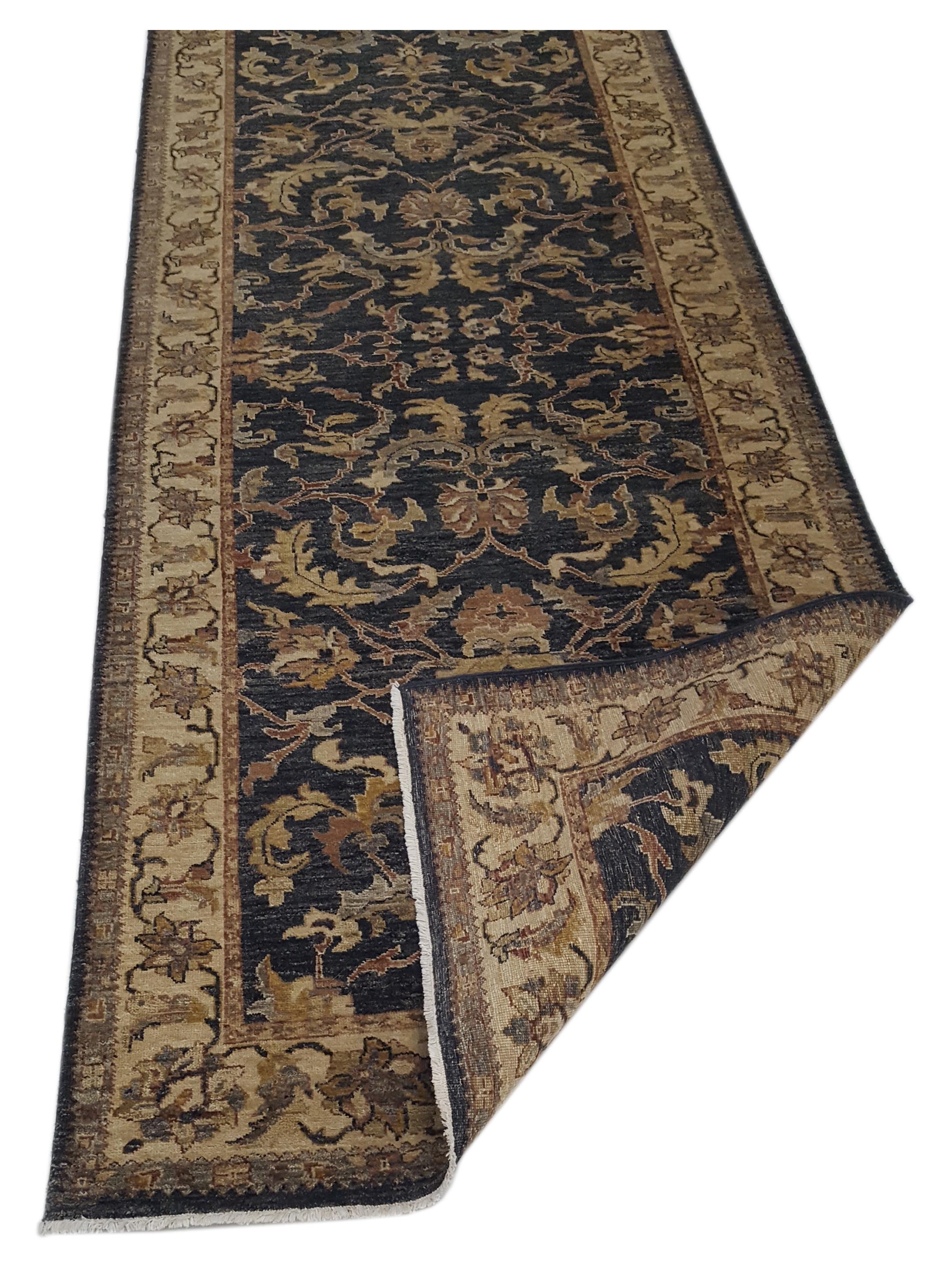 Ziegler Hand Knotted Grey 4x10 - Image 3 of 6