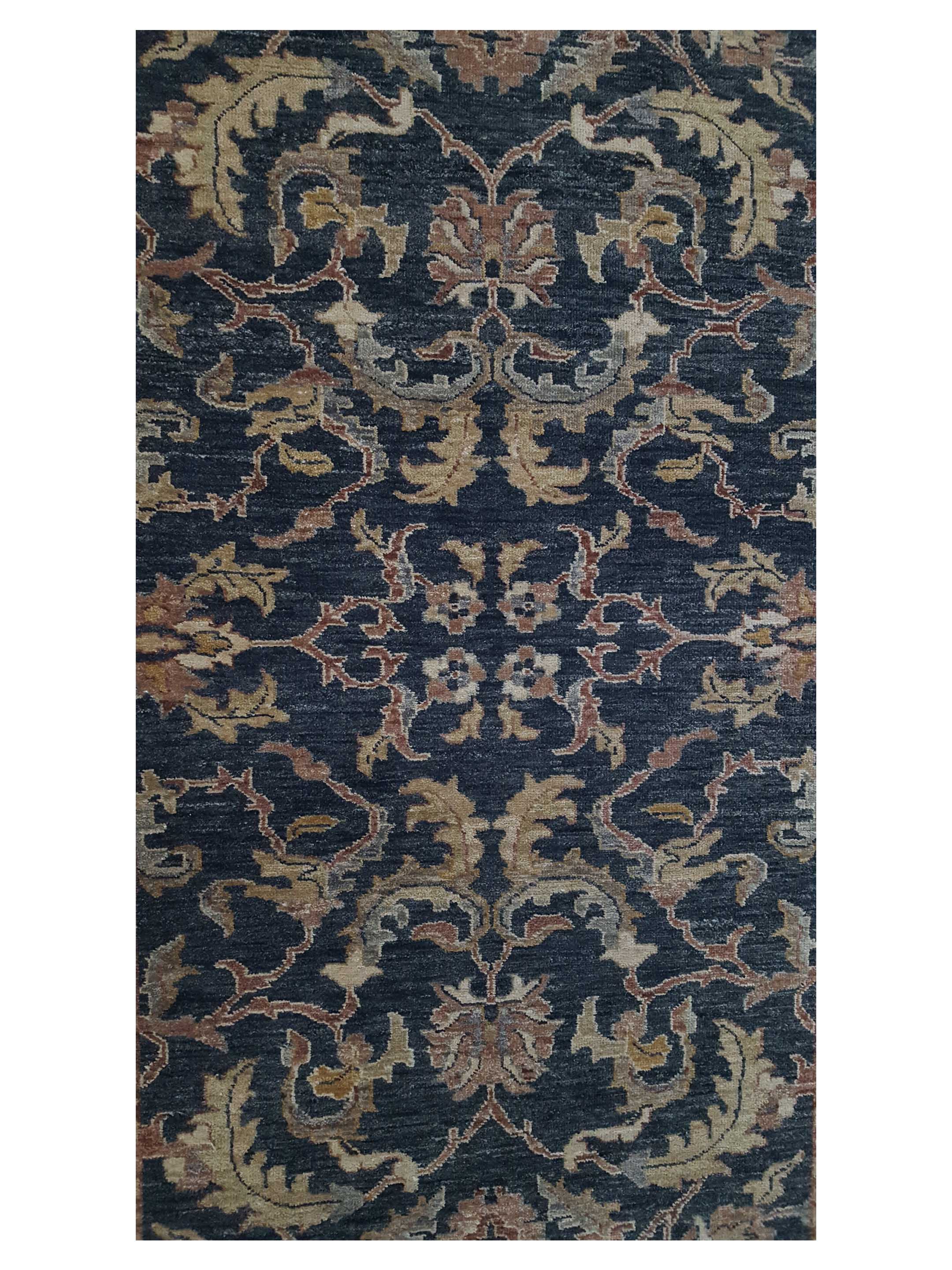 Ziegler Hand Knotted Grey 4x10 - Image 5 of 6
