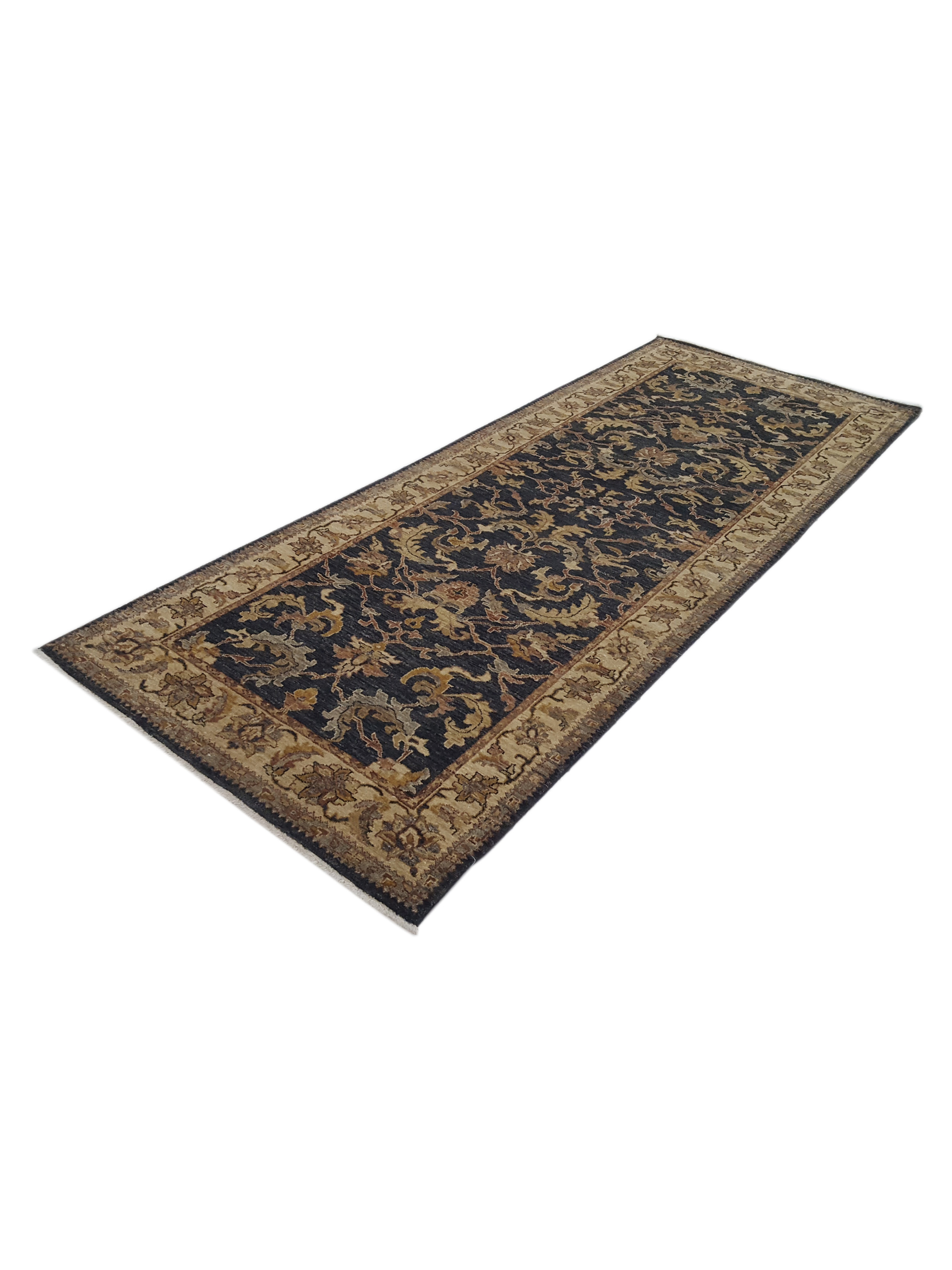Ziegler Hand Knotted Grey 4x10 - Image 6 of 6