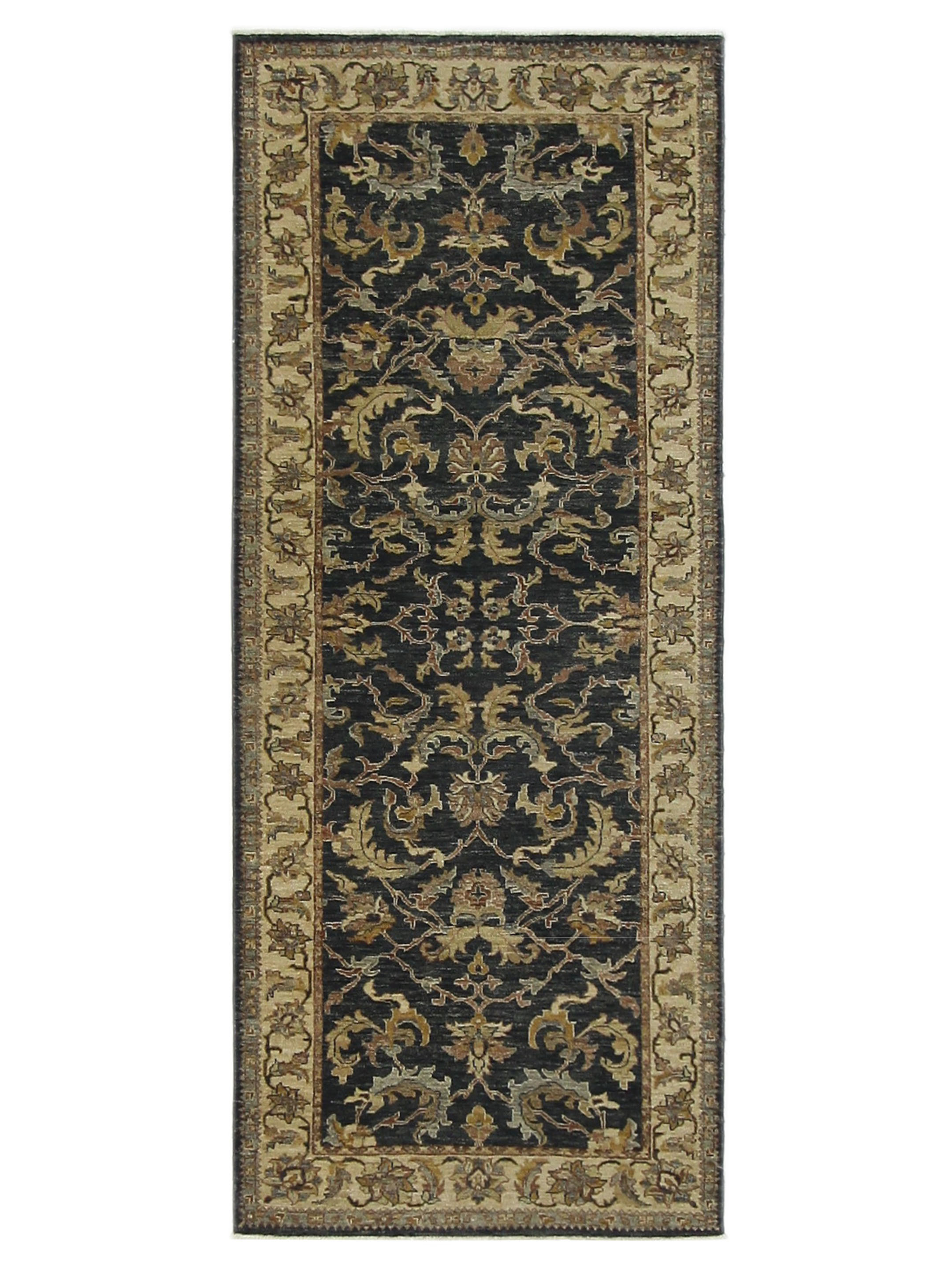 Ziegler Hand Knotted Grey 4x10
