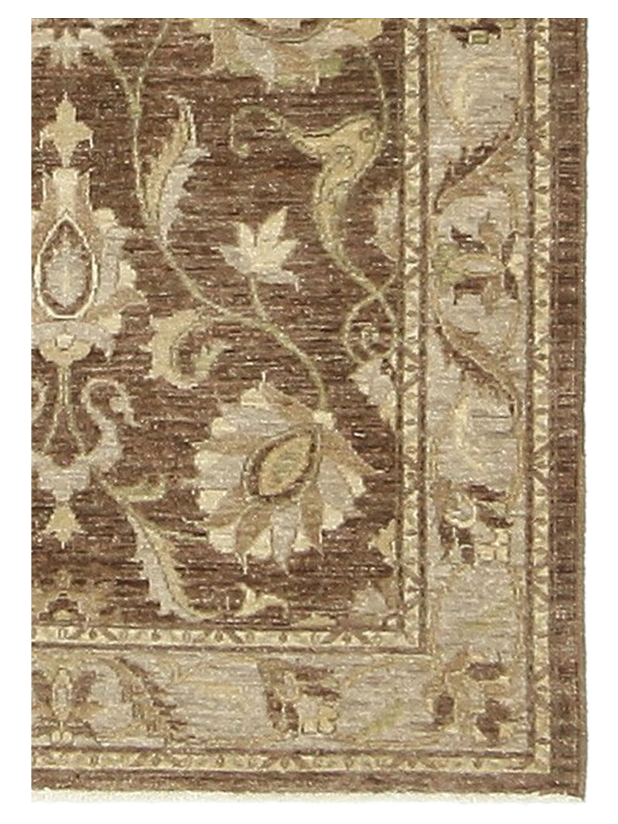 Ziegler Hand Knotted Brown 4x6 - Image 3 of 5