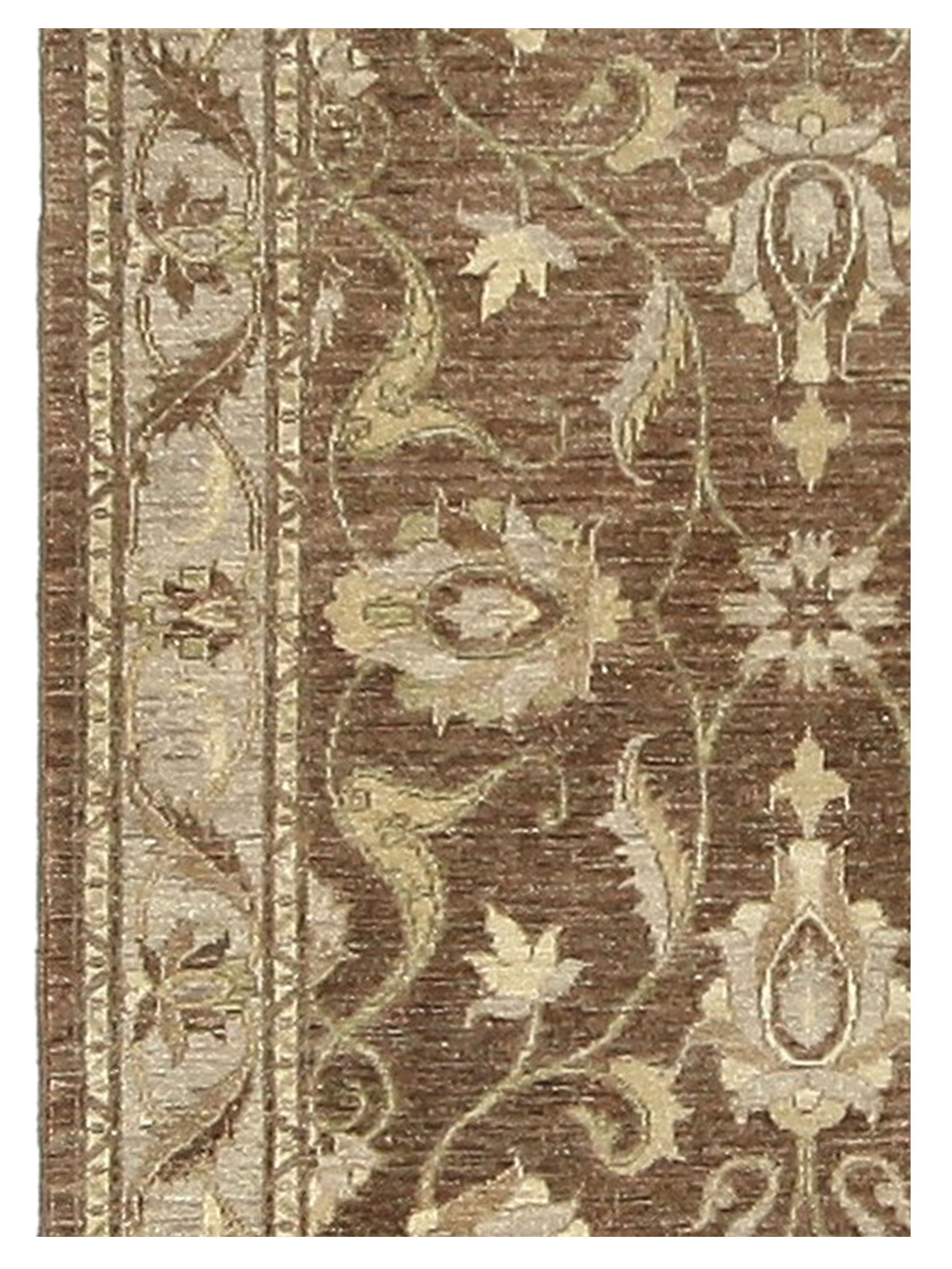Ziegler Hand Knotted Brown 4x6 - Image 4 of 5