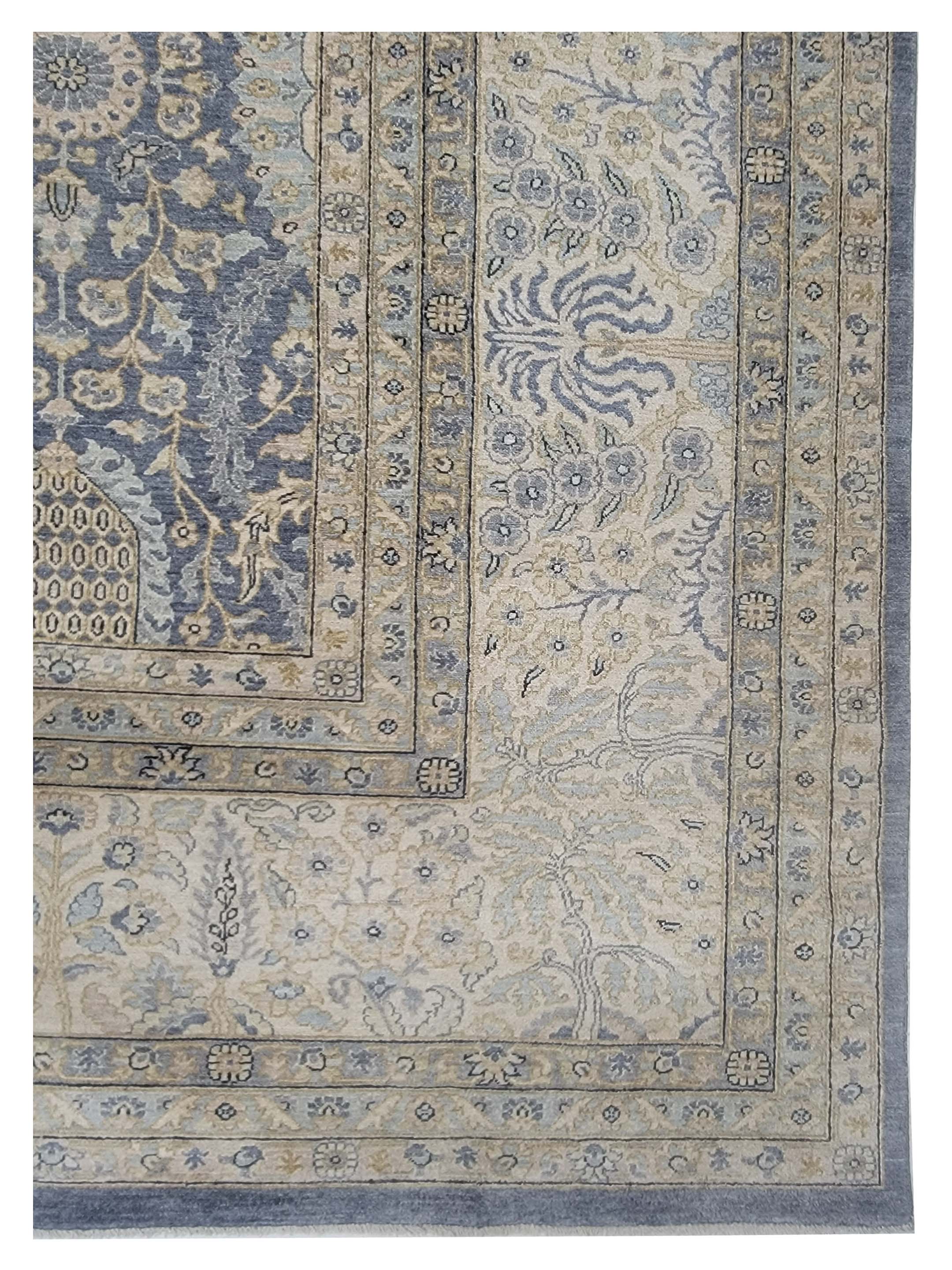 Ziegler Hand Knotted Grey 16x26 - Image 2 of 8