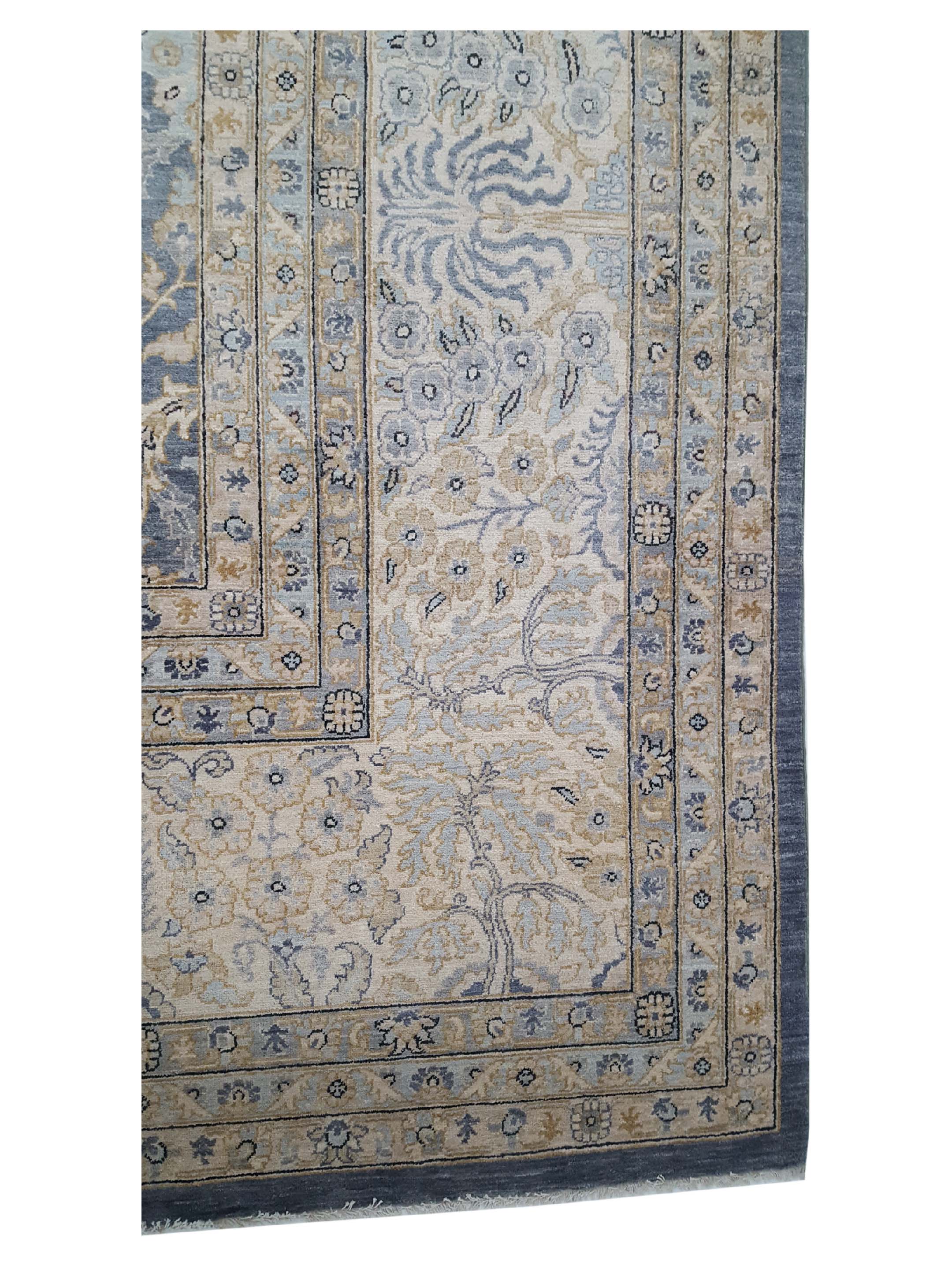 Ziegler Hand Knotted Grey 16x26 - Image 5 of 8