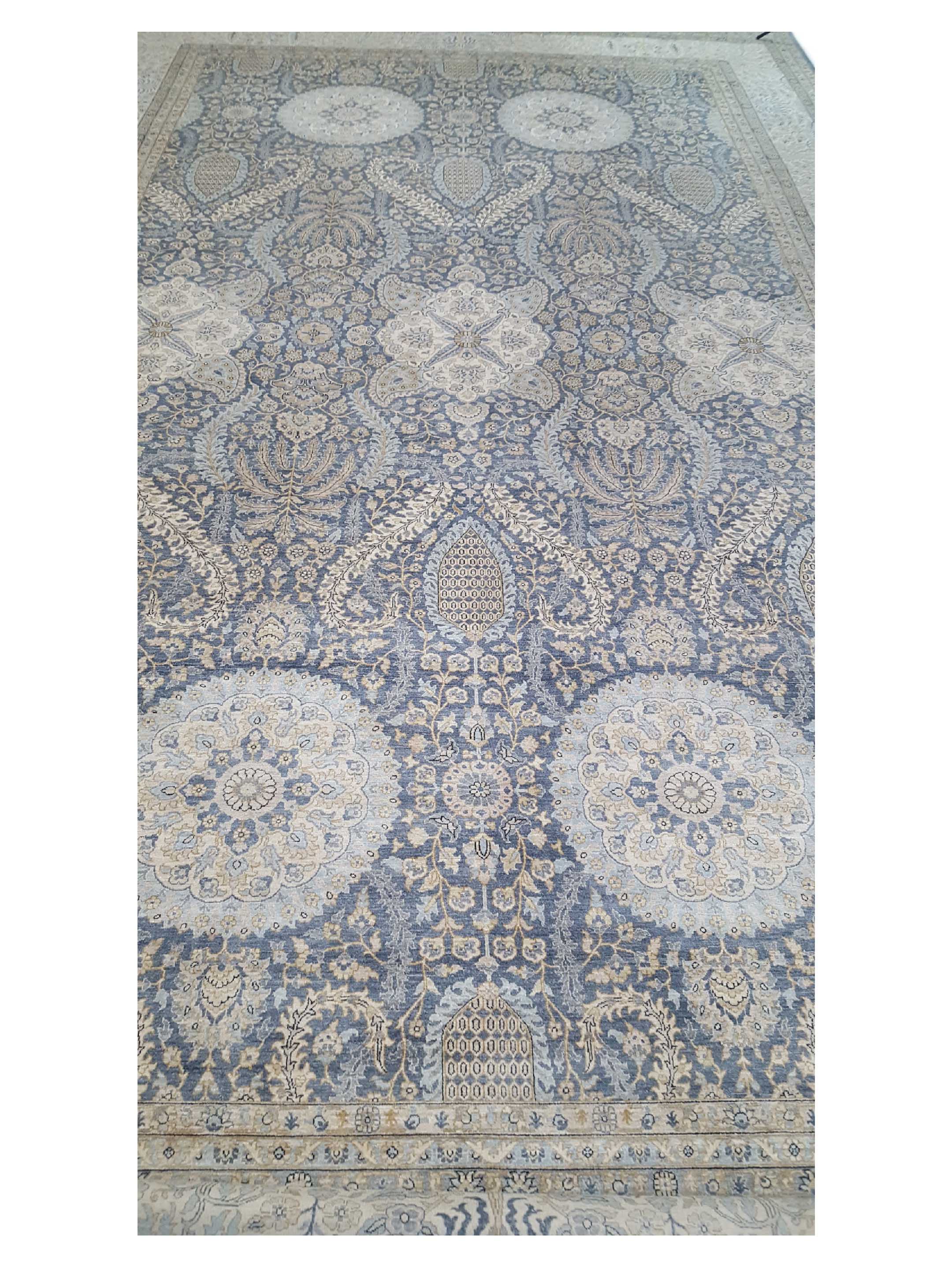 Ziegler Hand Knotted Grey 16x26 - Image 7 of 8