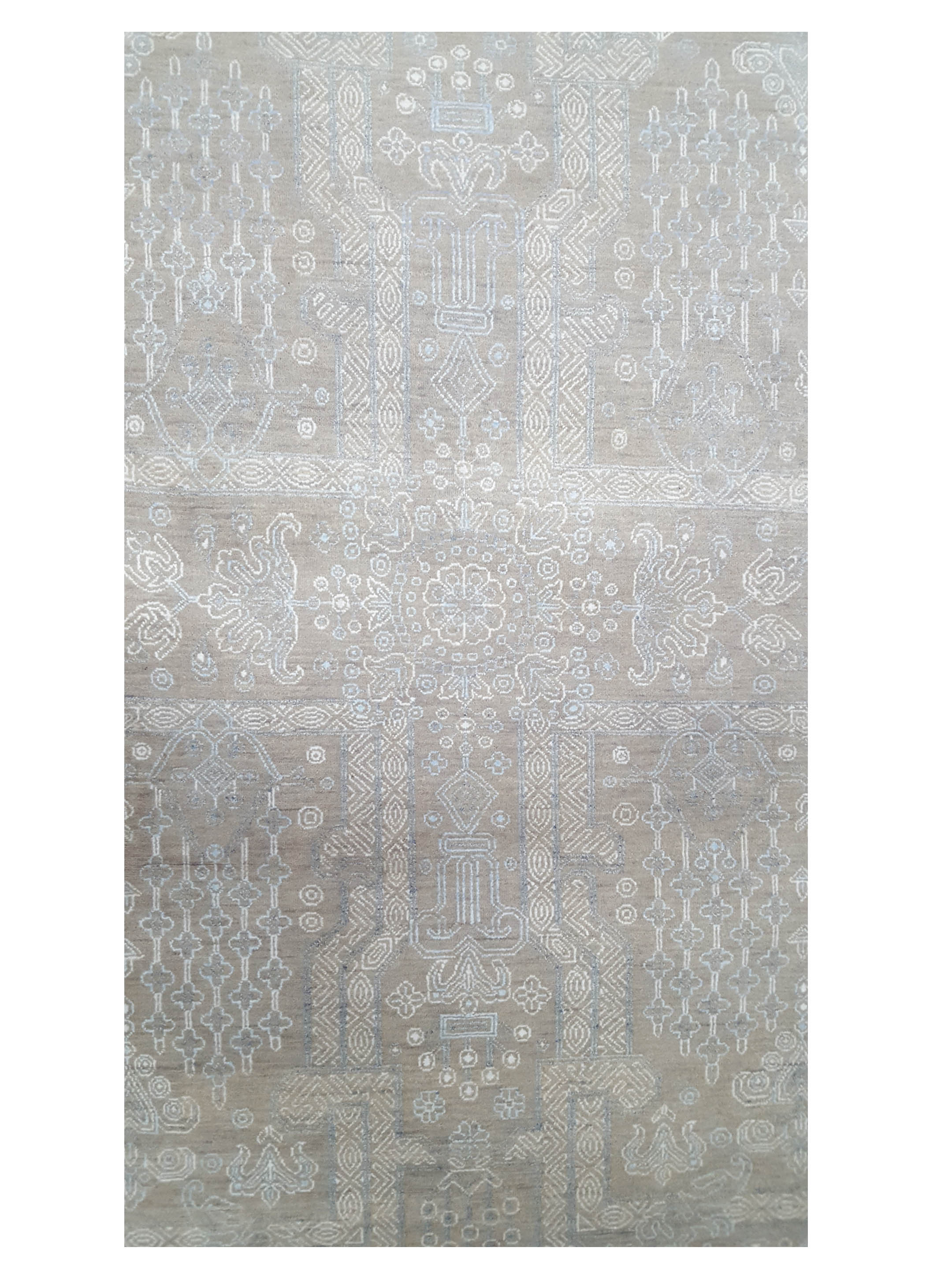 Jewel Hand Knotted Grey 13x17 - Image 4 of 6
