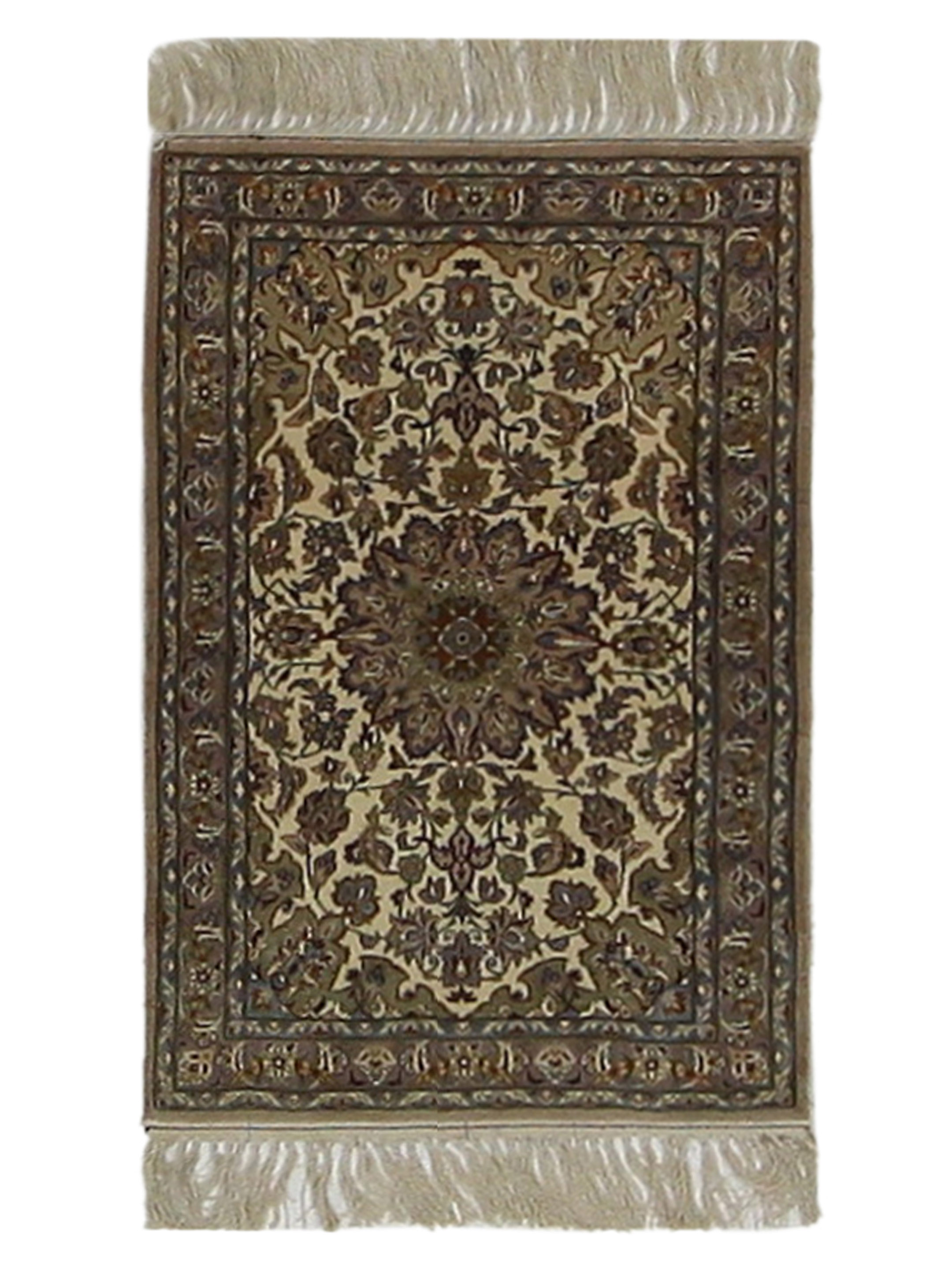 Antique Esfahan Ivory 2x3