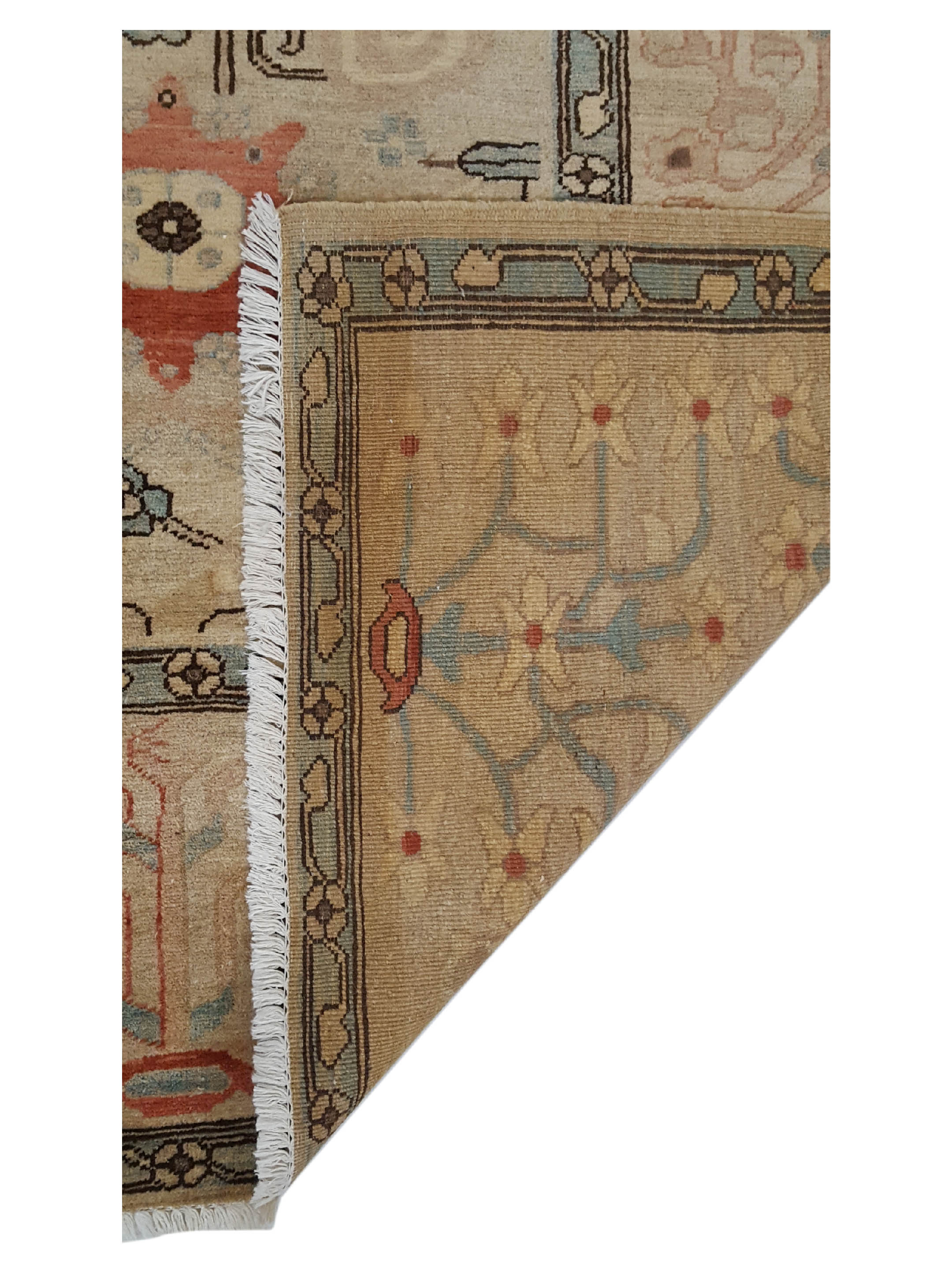 Ziegler Hand Knotted Ivory 10x12 - Image 3 of 6