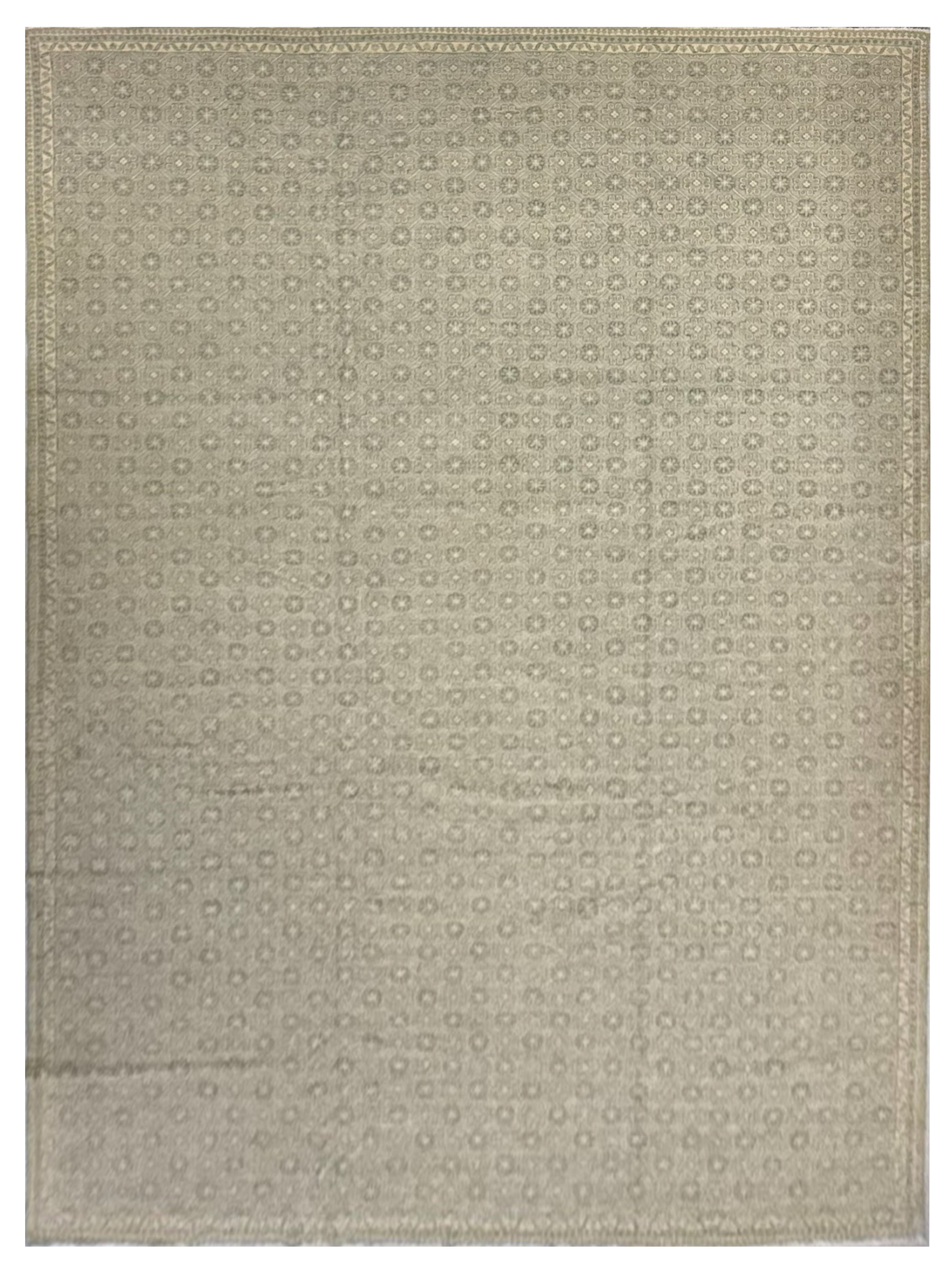 Khotan Hand Knotted Sky 13x21
