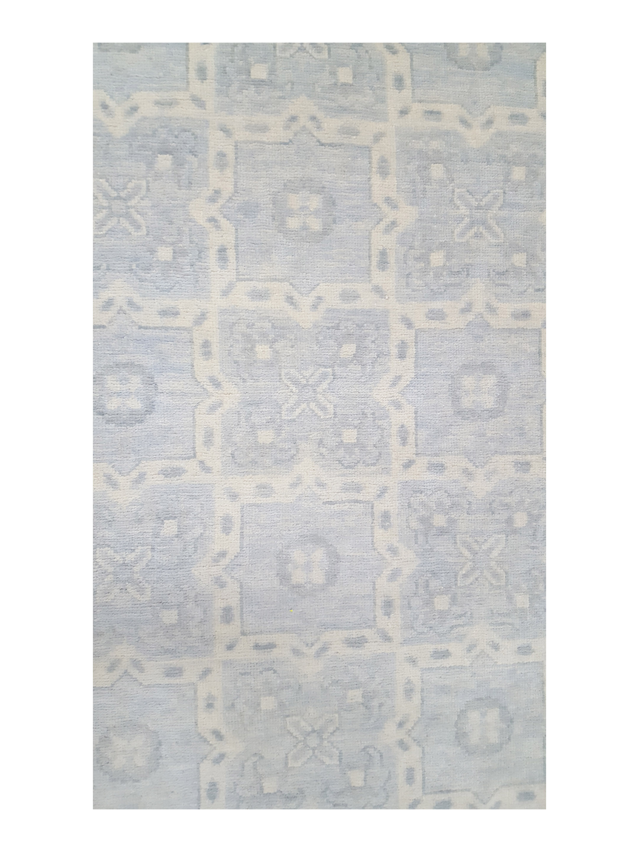 Khotan Hand Knotted Blue 10x14 - Image 5 of 6