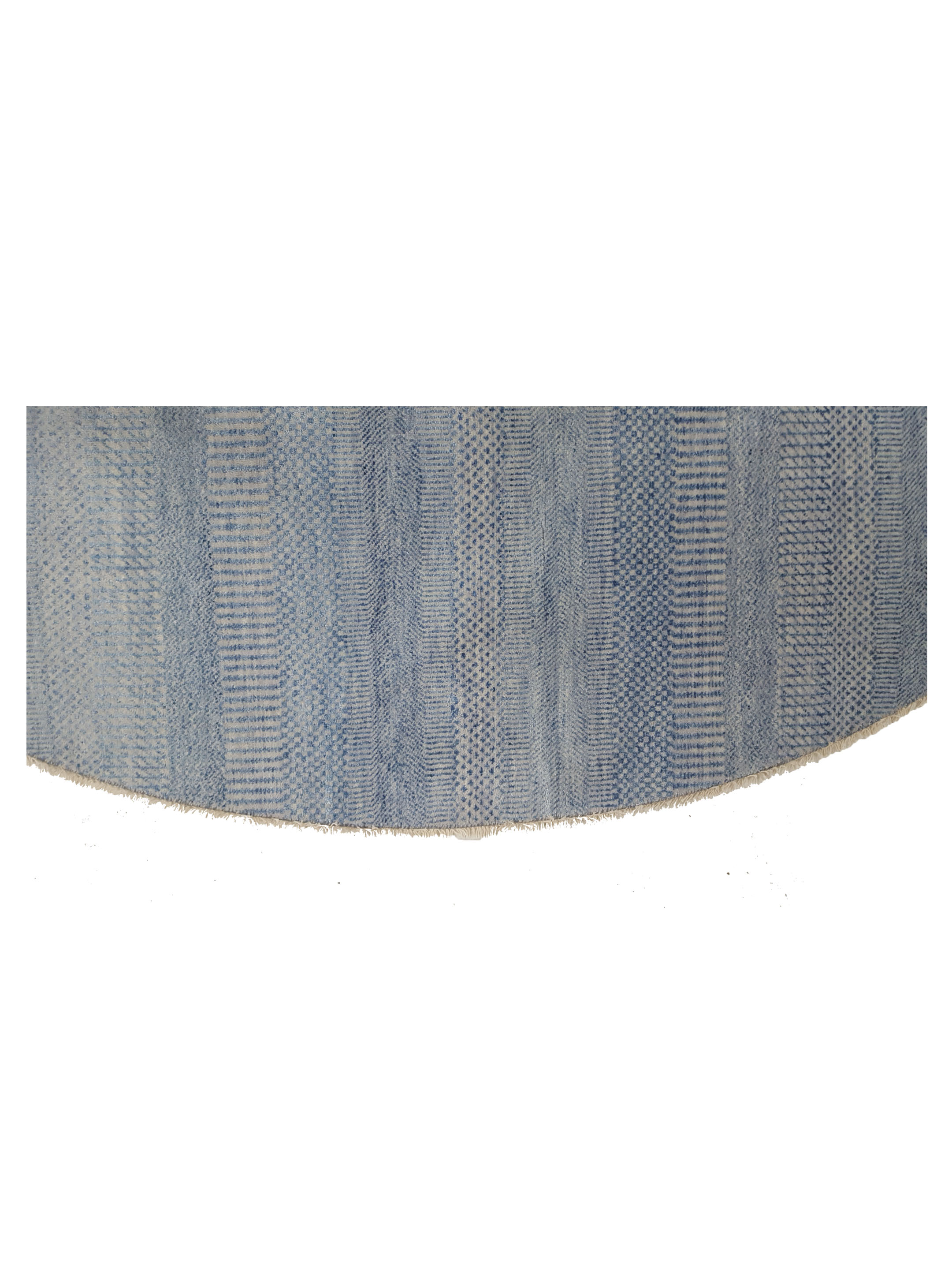 Touch Hand Knotted Blue 10x10 - Image 3 of 4