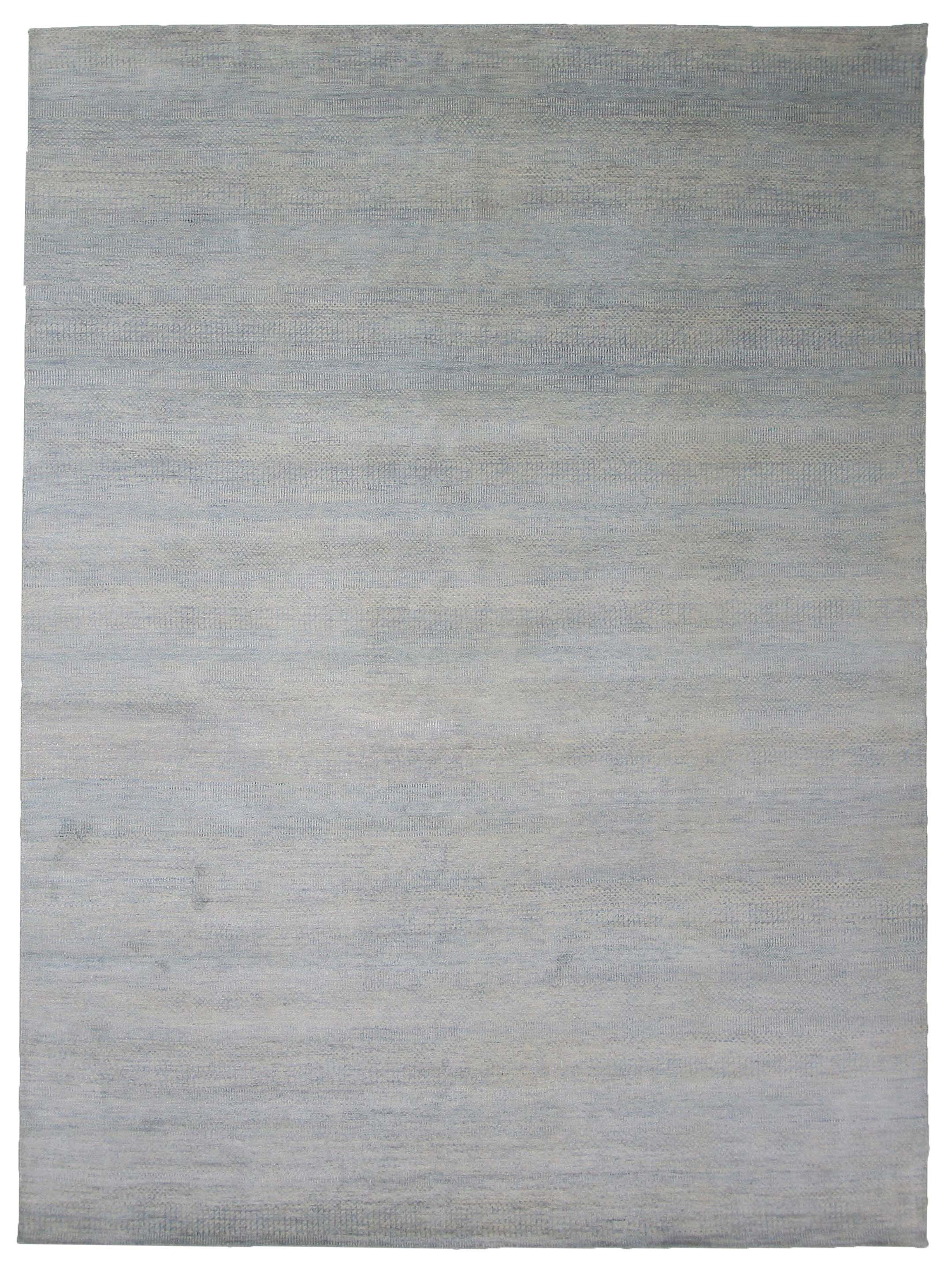 Touch Hand Knotted Blue 9x12