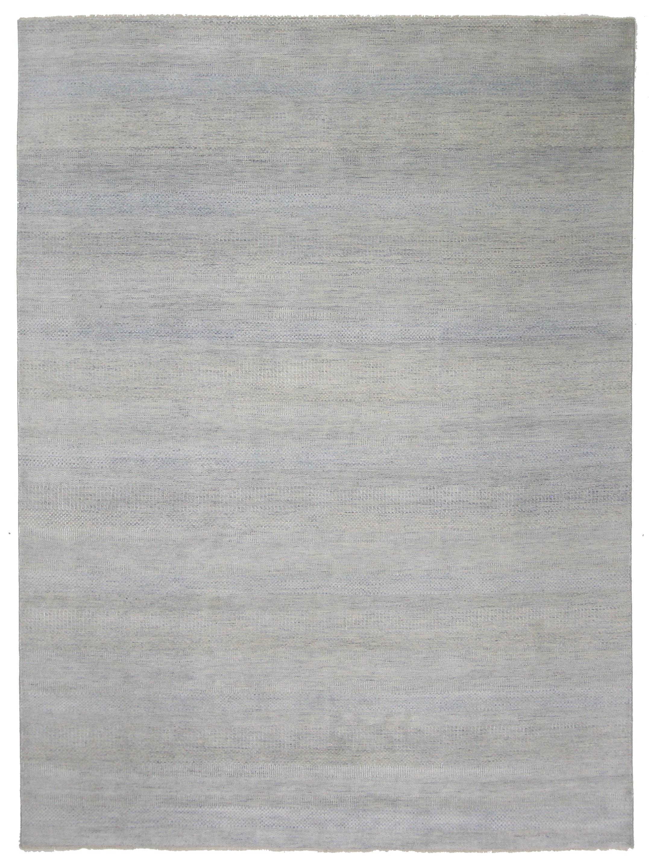 Touch Hand Knotted Grey 9x12