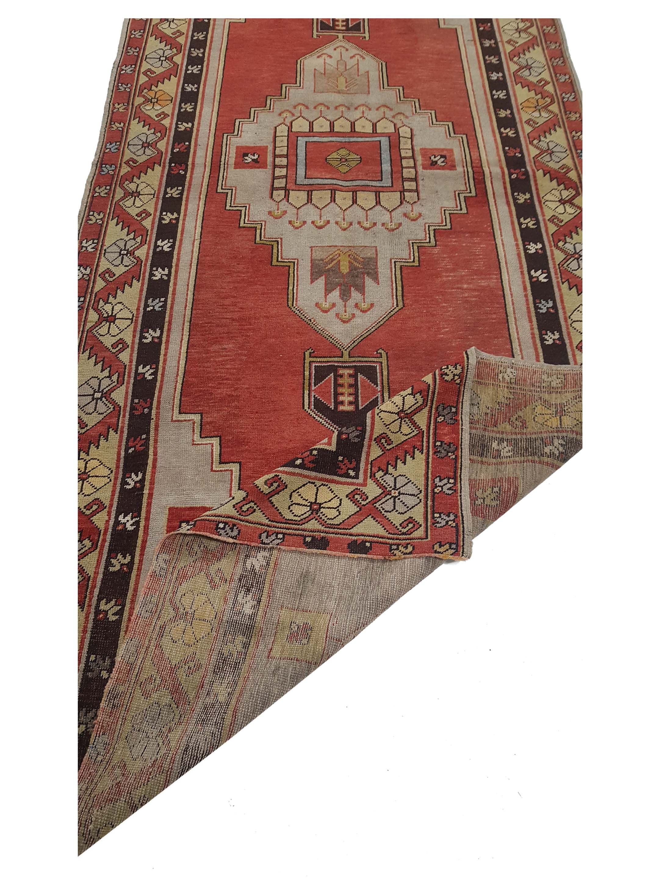 Anatolian Hand Knotted Beige 5x12 - Image 3 of 5
