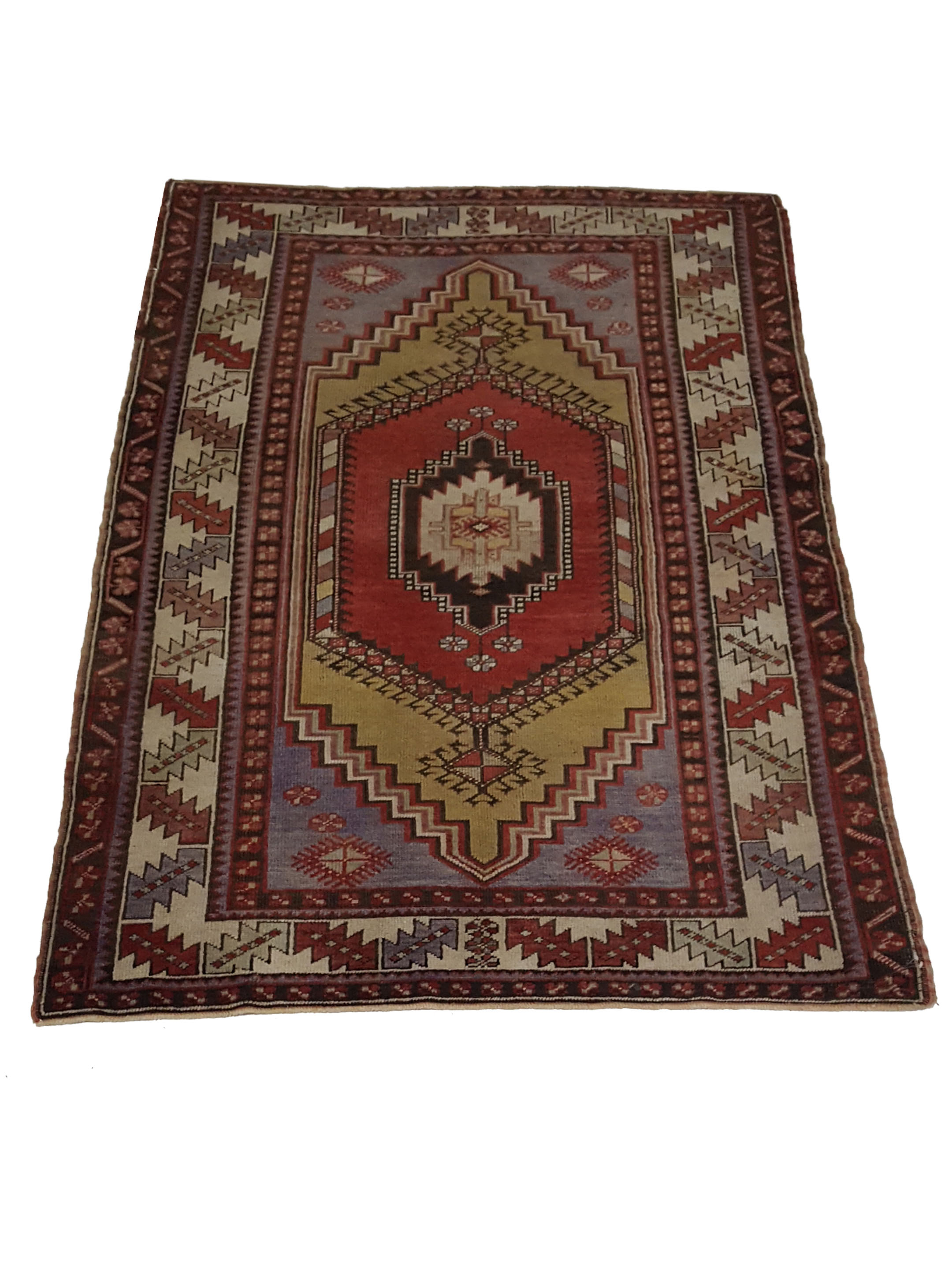 Anatolian Hand Knotted Brown 4x6 - Image 2 of 5