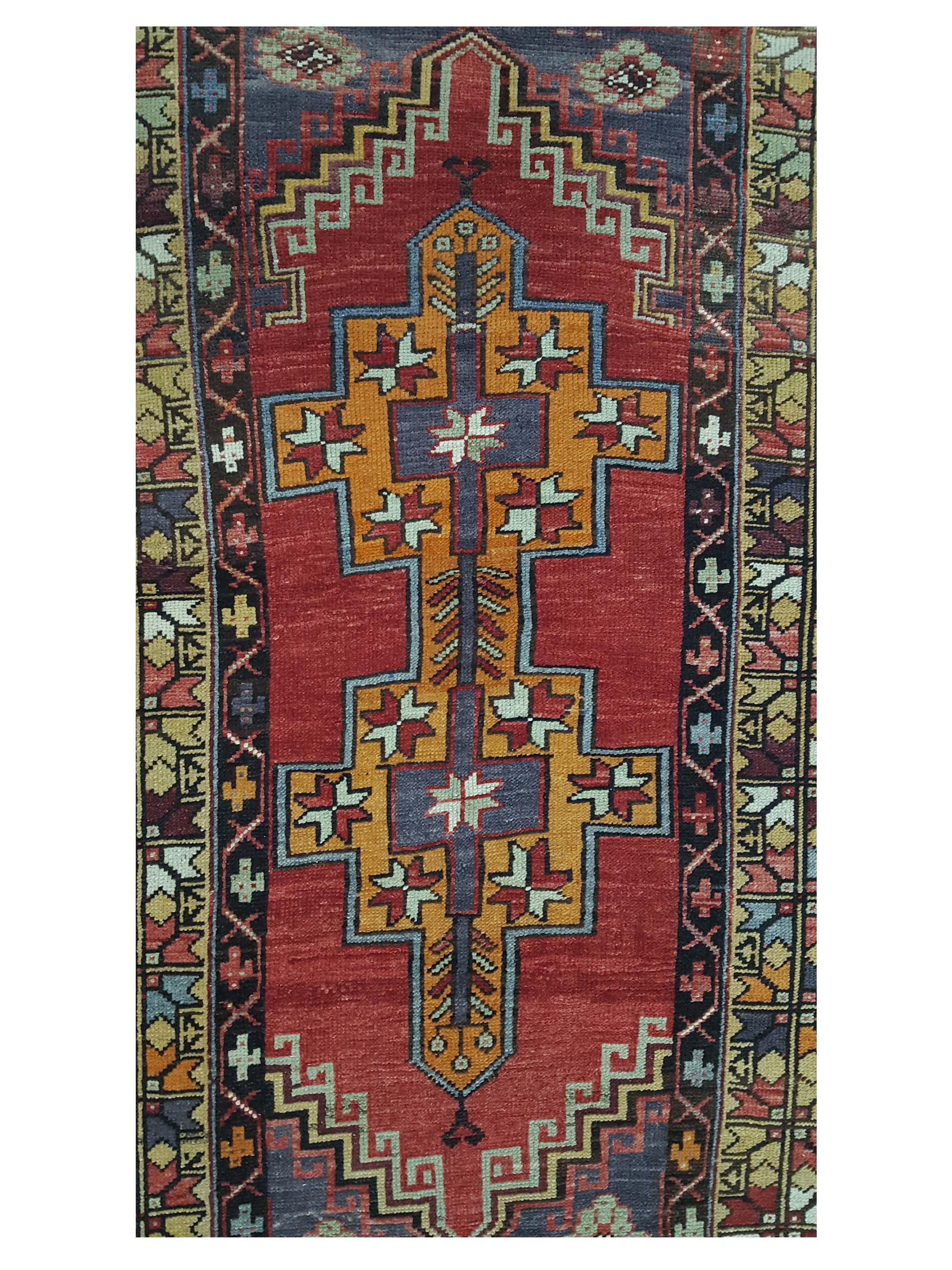 Anatolian Hand Knotted Red 4x6 - Image 5 of 5