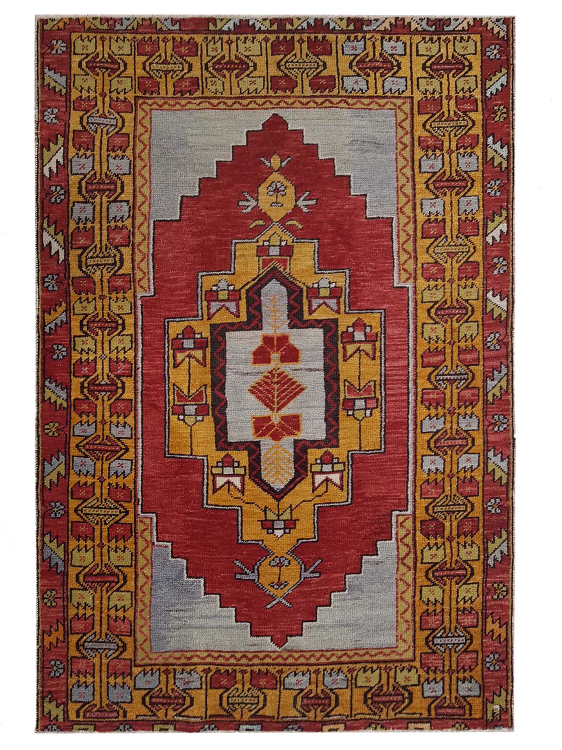 Anatolian Hand Knotted Red 3x5