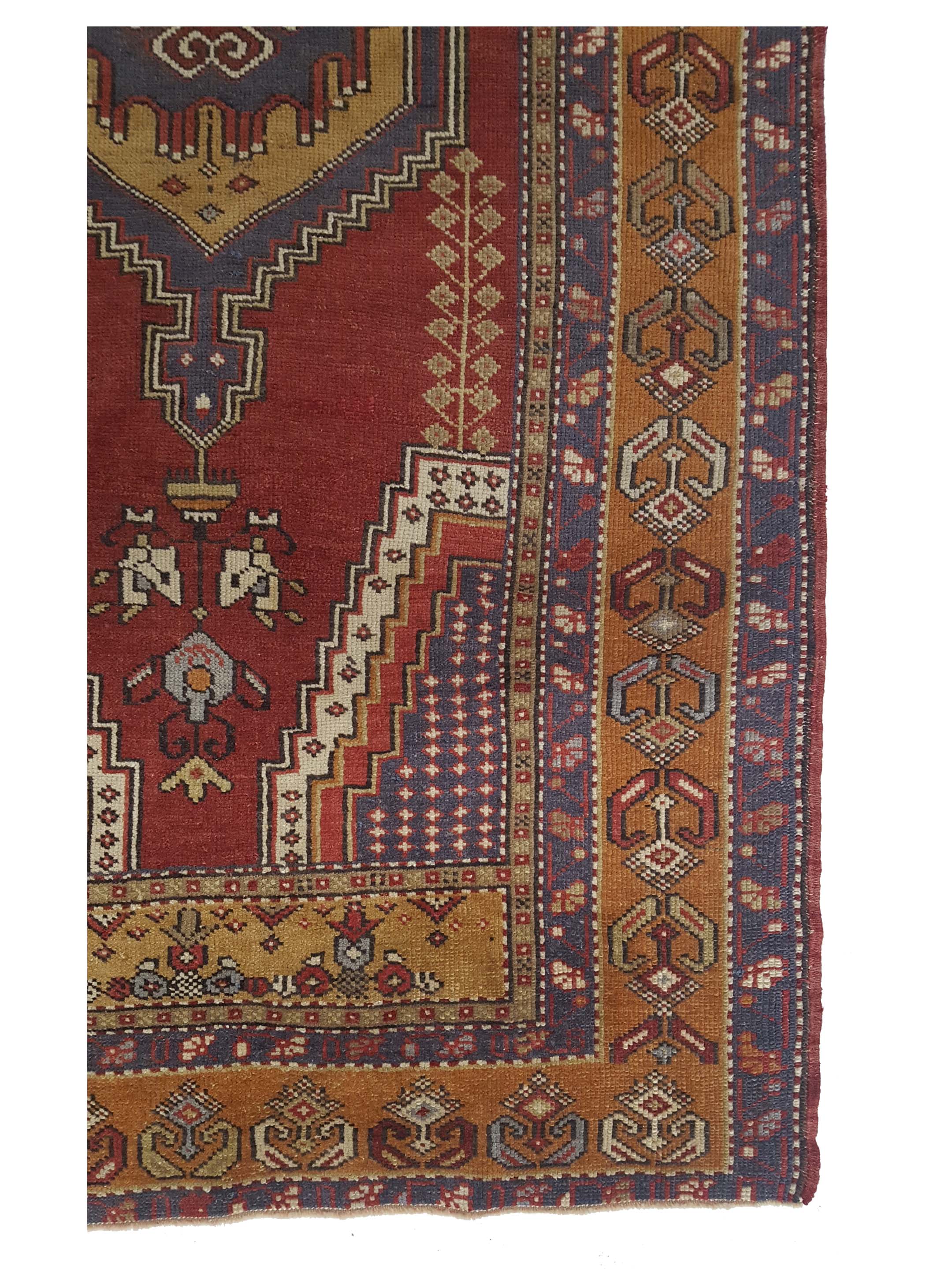 Anatolian Hand Knotted Rust 4x6 - Image 3 of 4