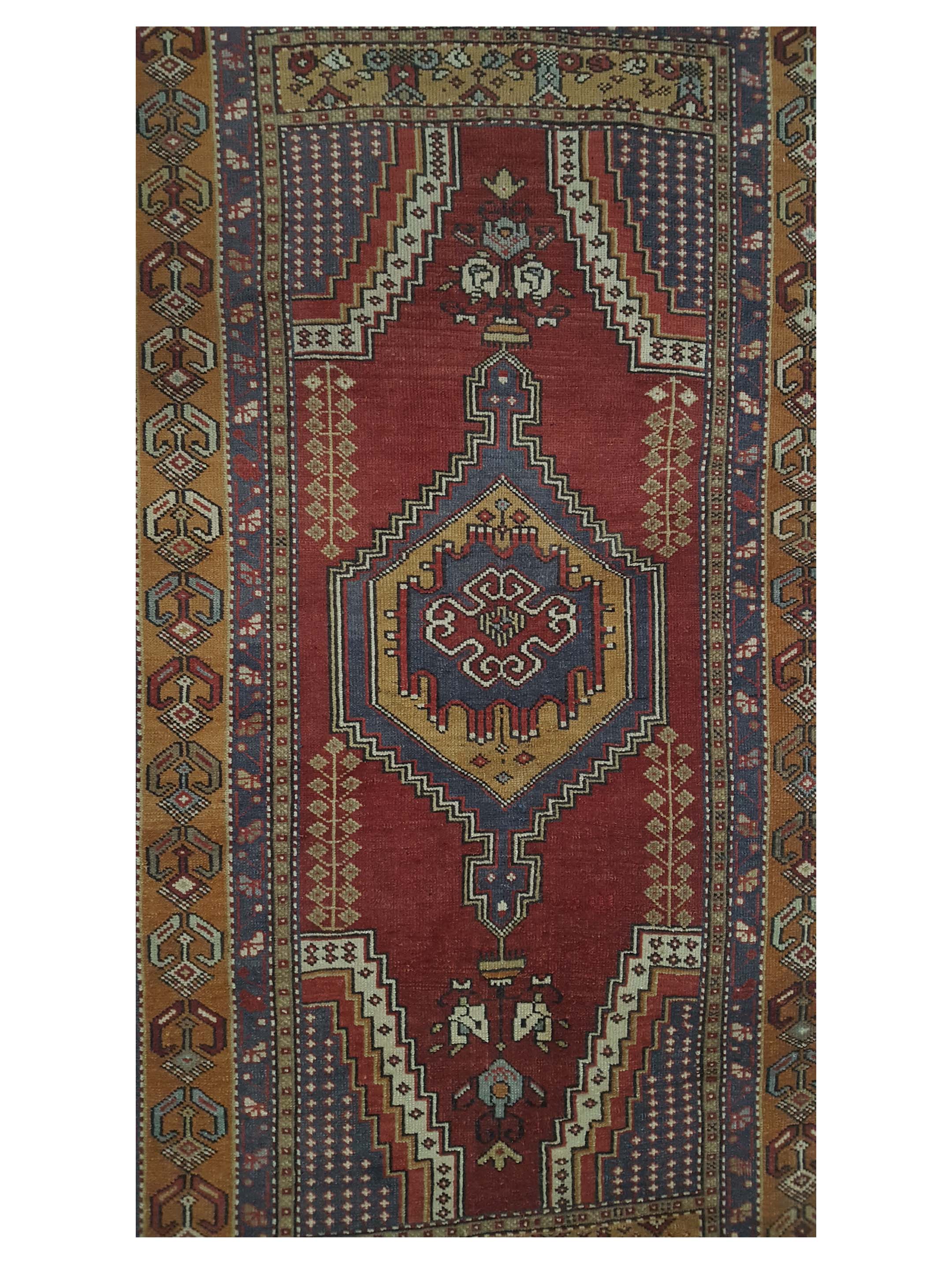 Anatolian Hand Knotted Rust 4x6 - Image 4 of 4