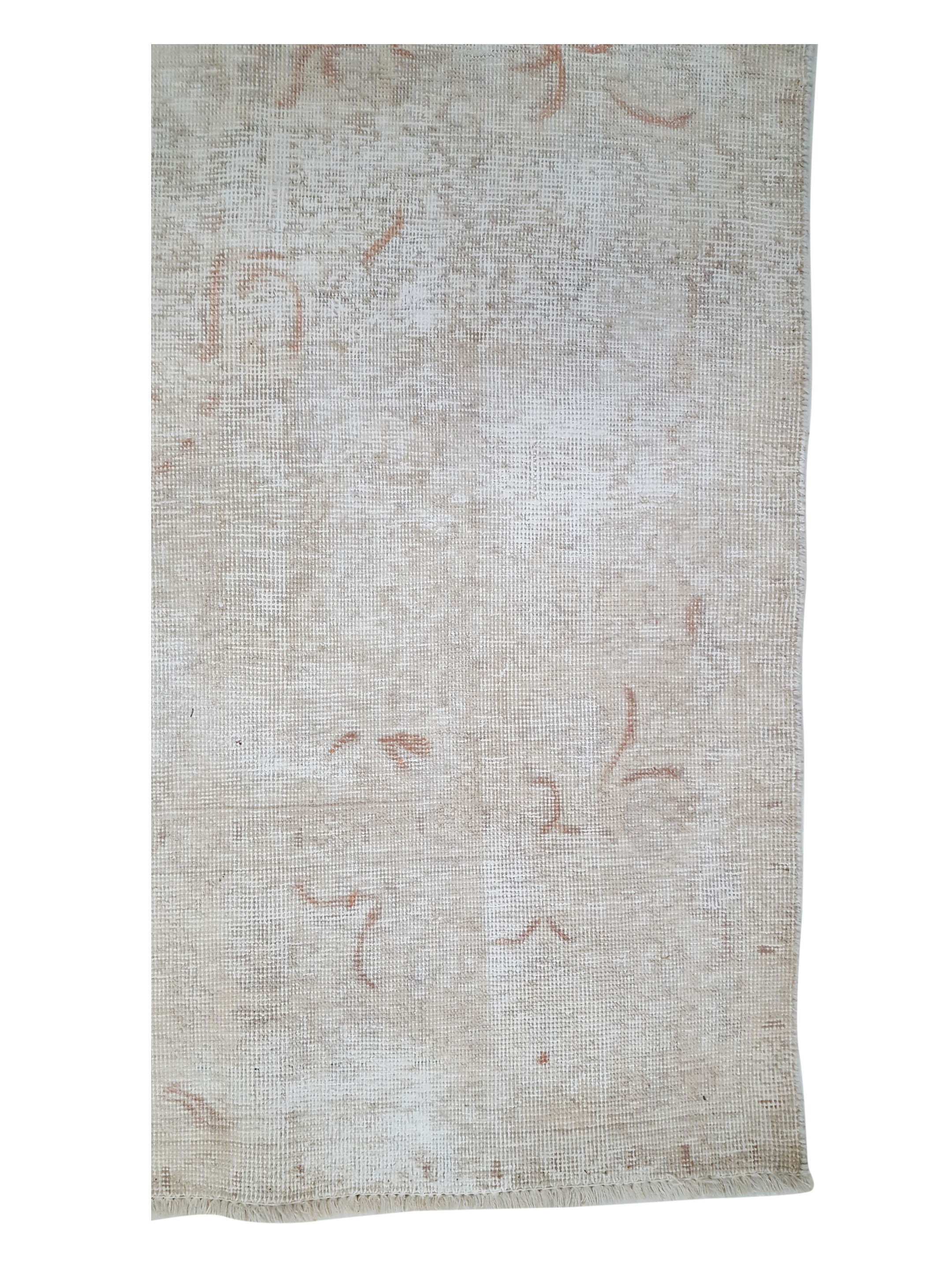 Vintage Hand Knotted Ivory 8x11 - Image 4 of 6