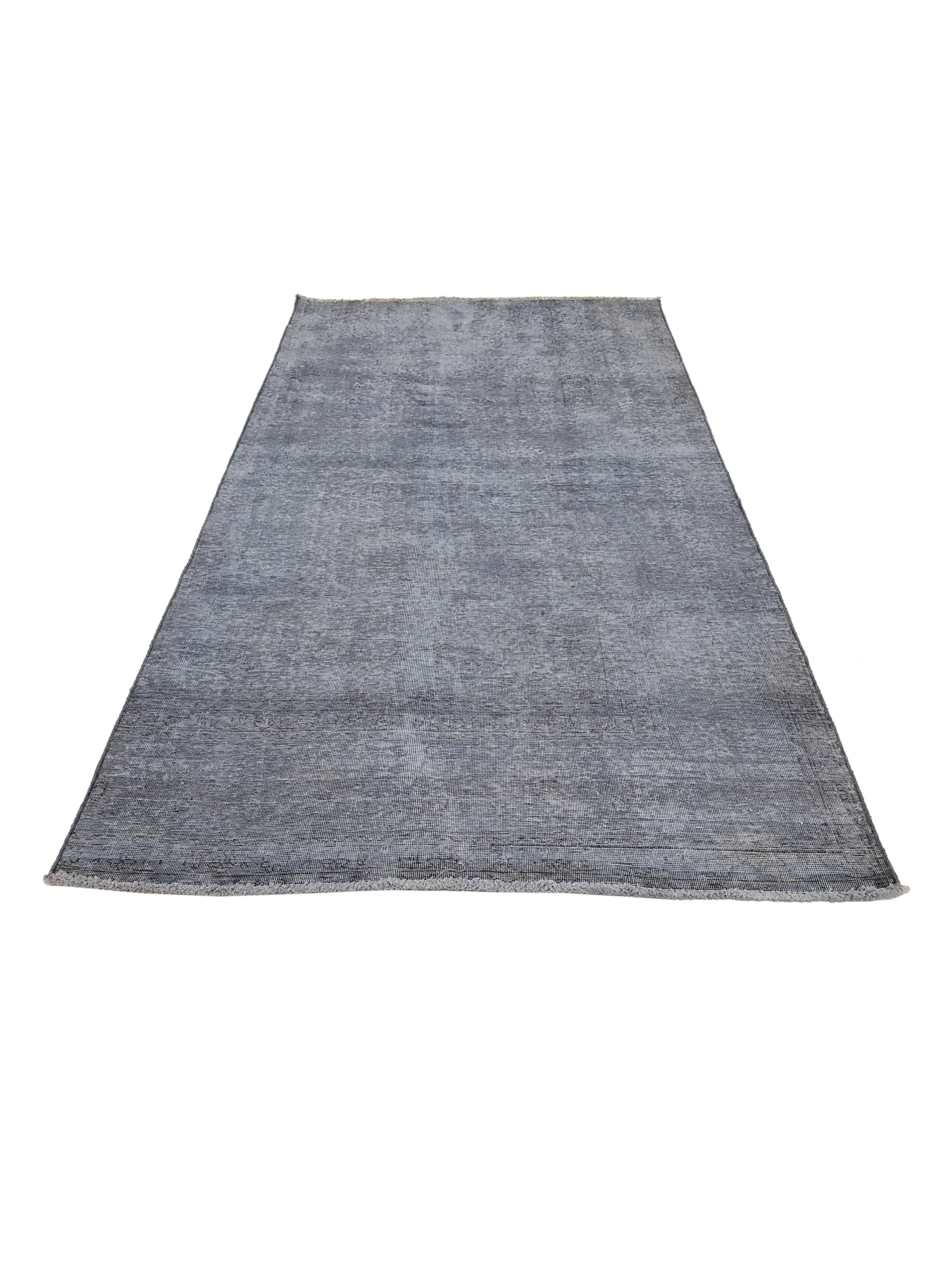 Overdyed Hand Knotted Grey 5x9 - Image 2 of 6
