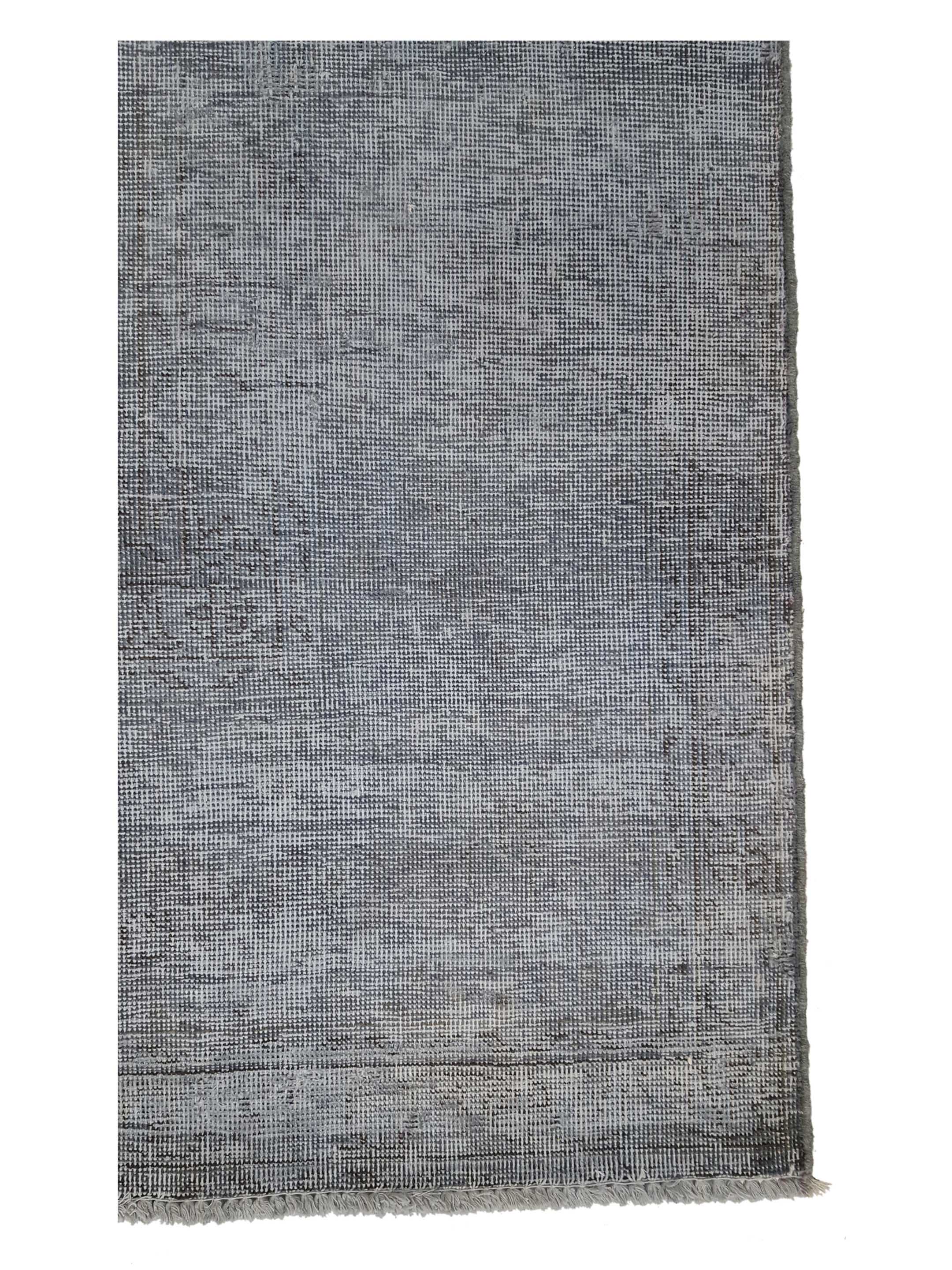 Overdyed Hand Knotted Grey 5x9 - Image 4 of 6