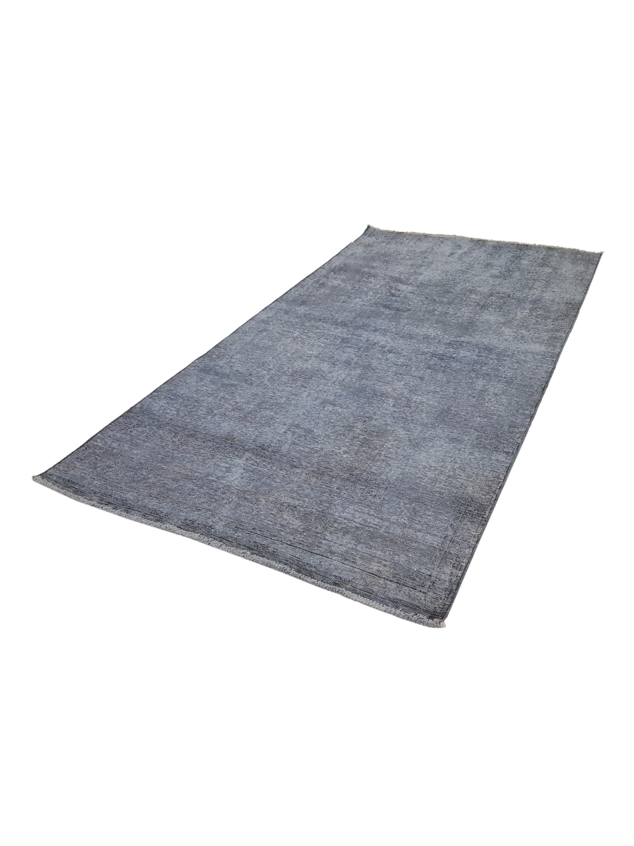 Overdyed Hand Knotted Grey 5x9 - Image 6 of 6