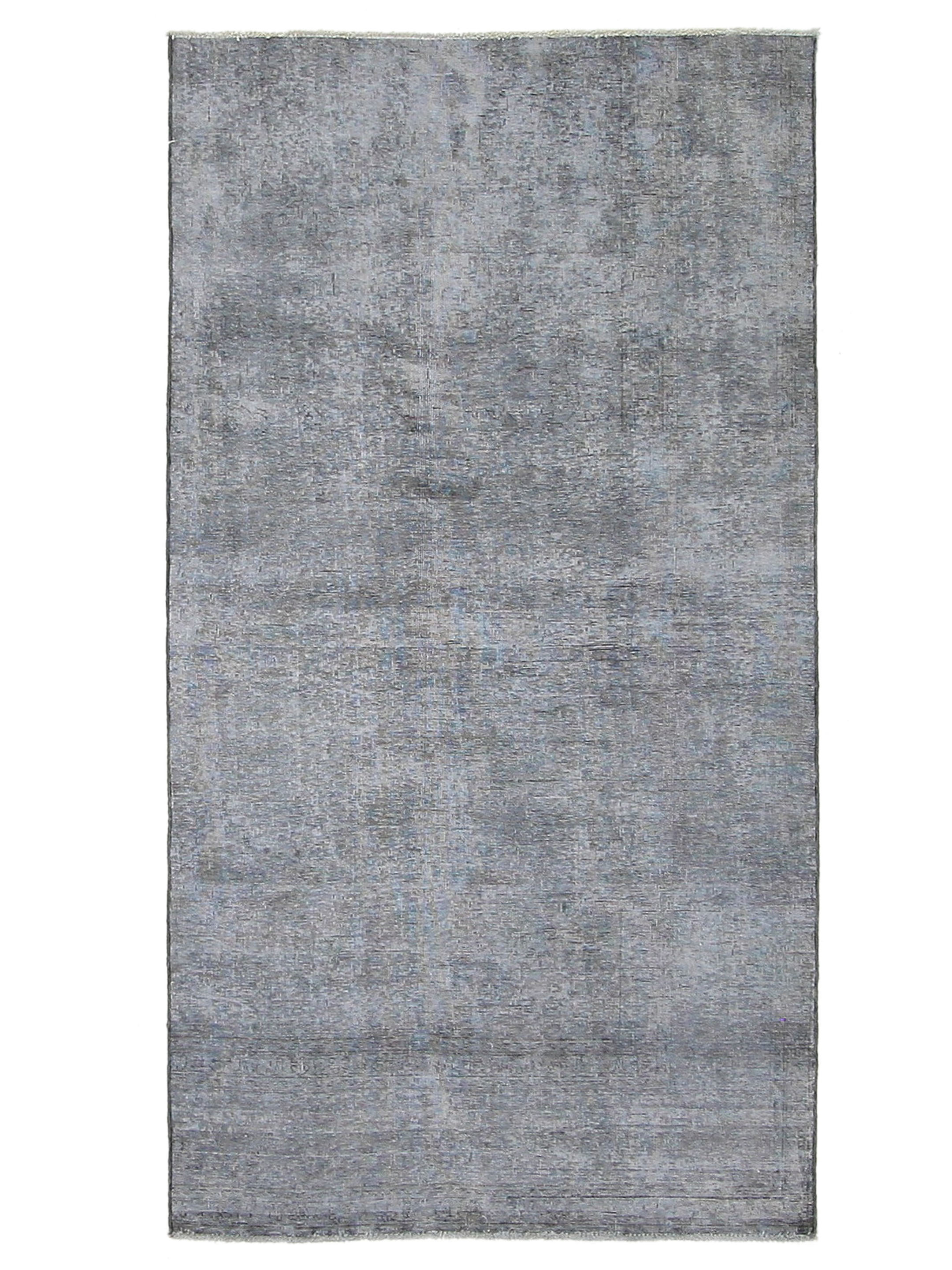 Overdyed Hand Knotted Grey 5x9