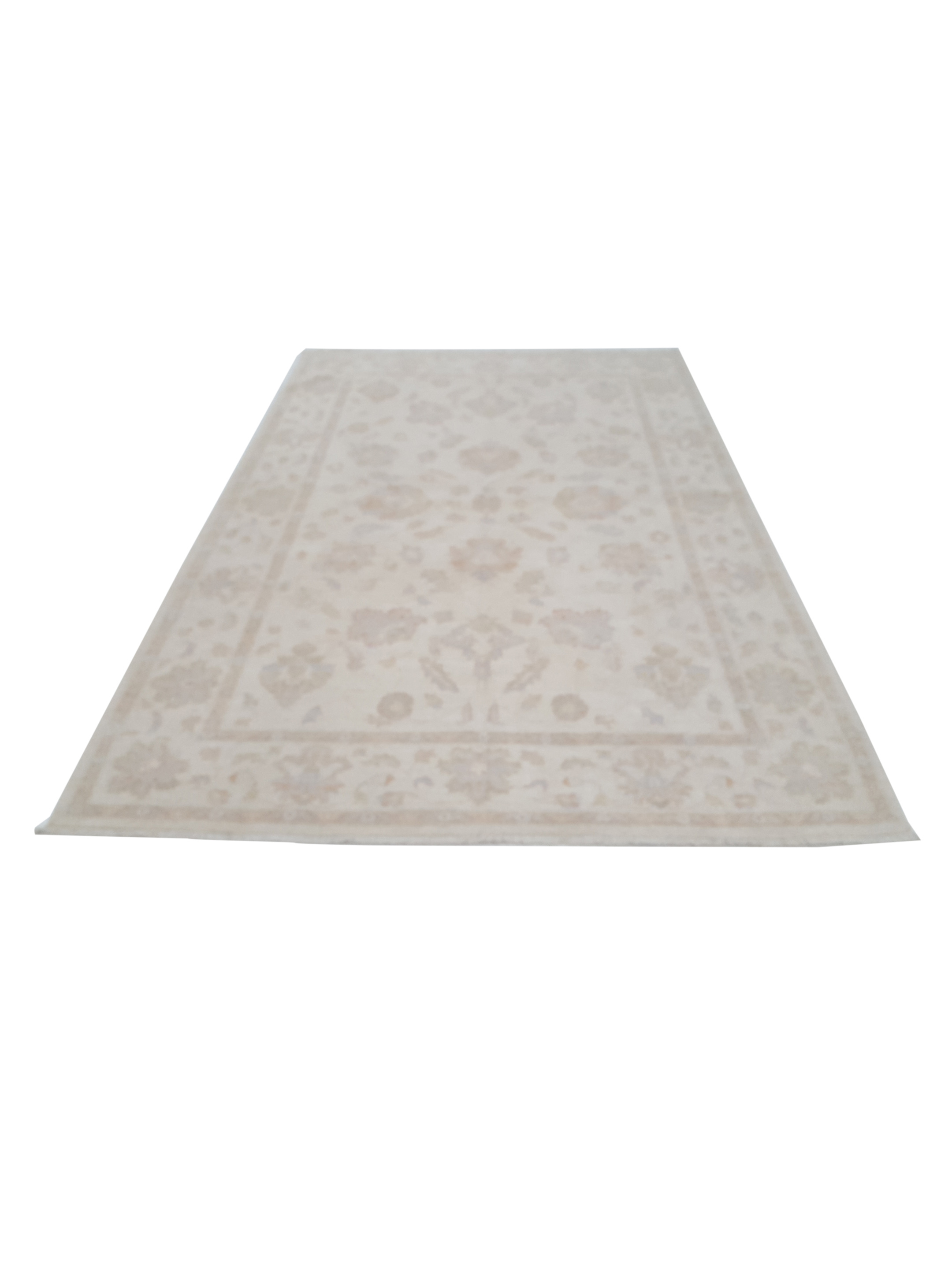 Ziegler Hand Knotted Ivory 6x9 - Image 2 of 6
