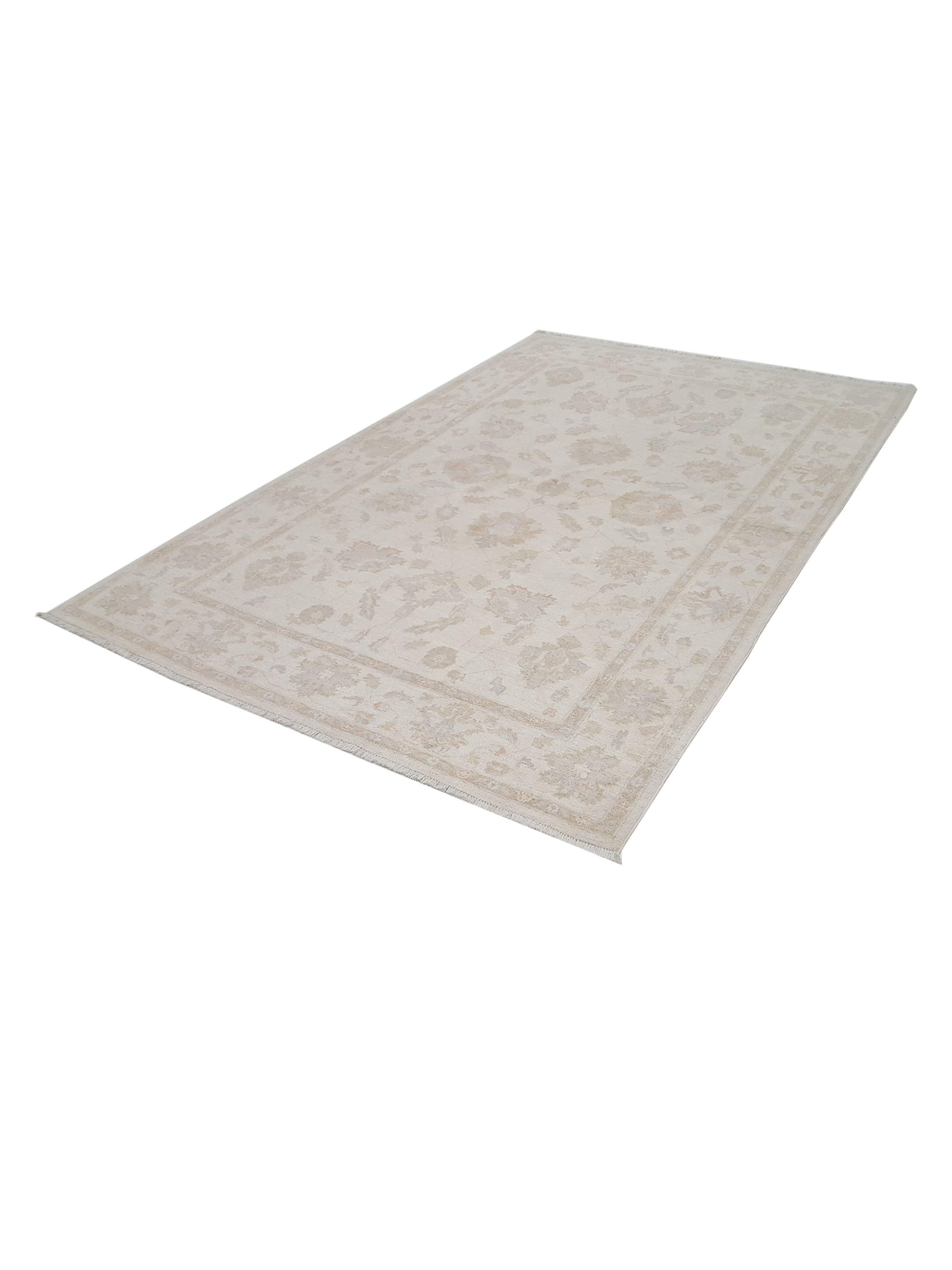 Ziegler Hand Knotted Ivory 6x9 - Image 6 of 6