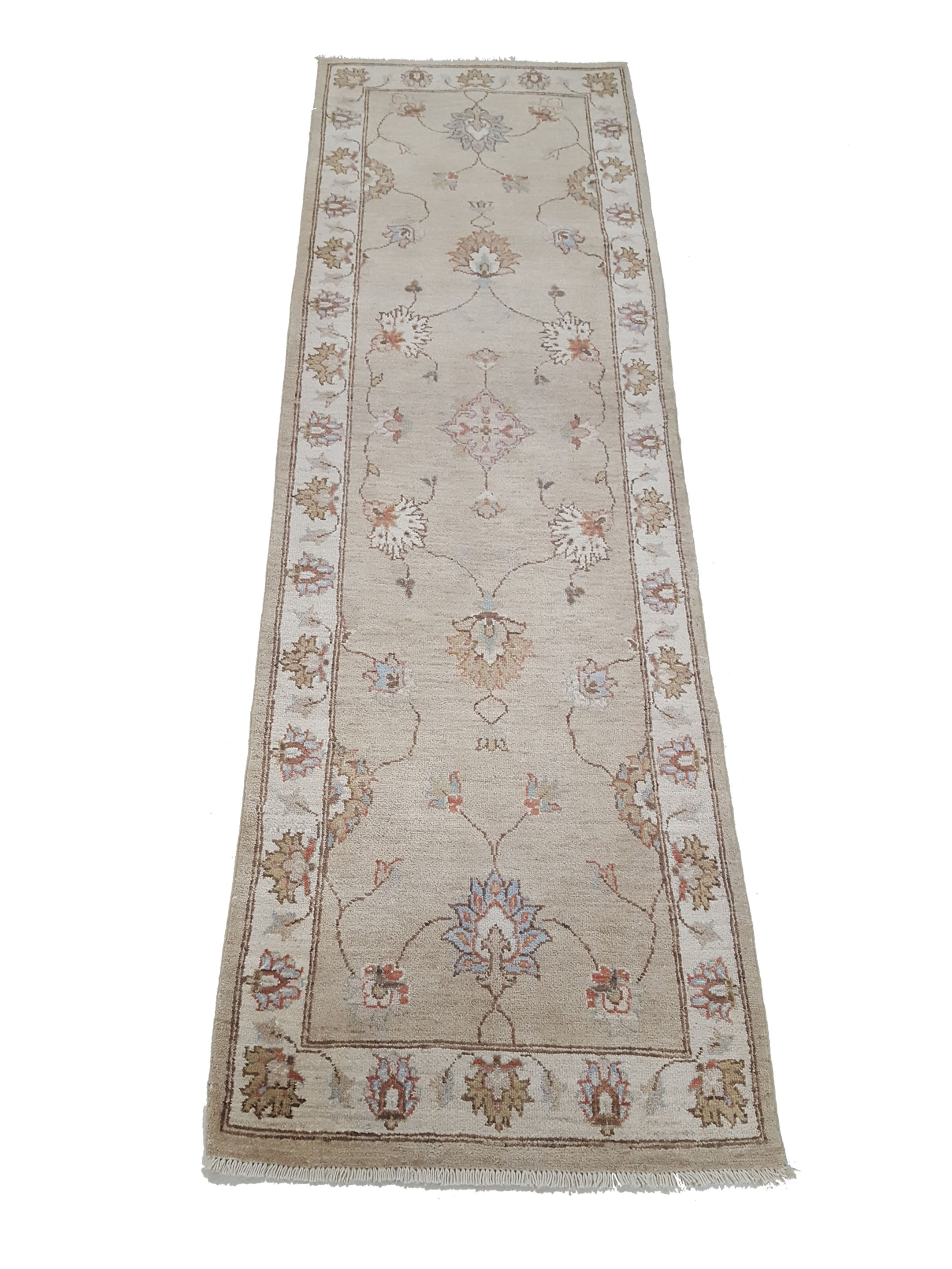 Ziegler Hand Knotted Lt.Brown 3x8 - Image 2 of 6