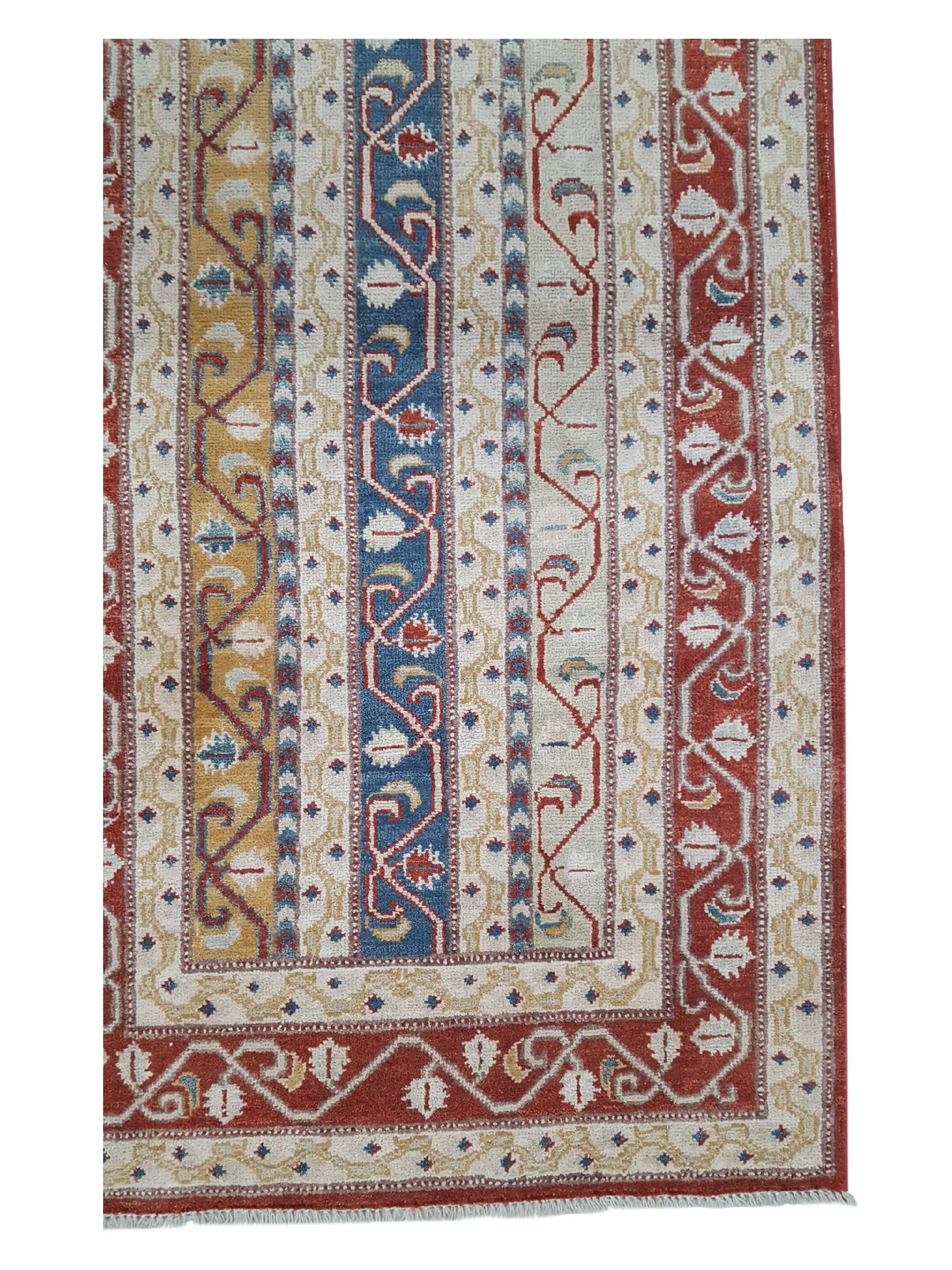 Ziegler Hand Knotted Red 3x10 - Image 3 of 5