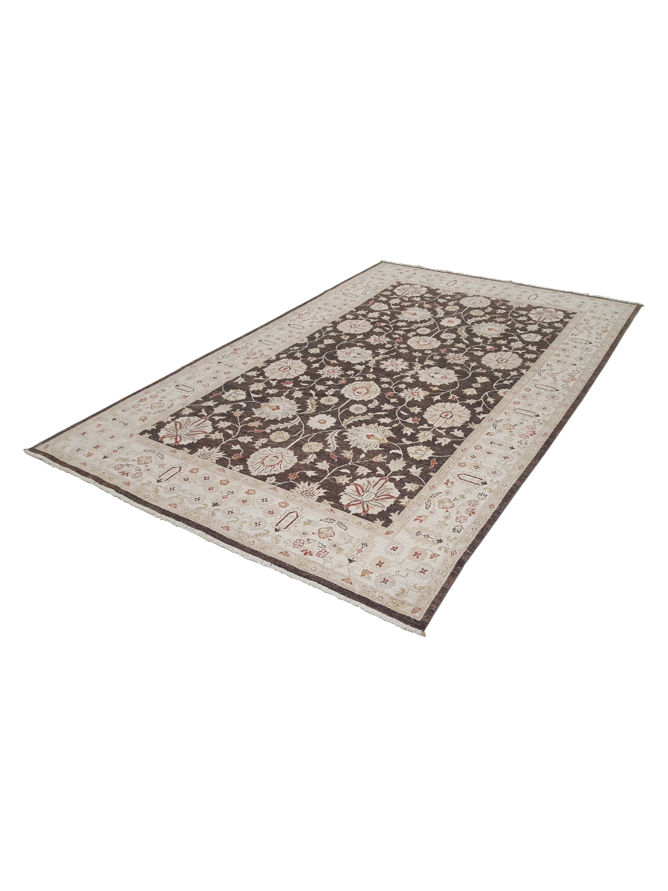 Ziegler Hand Knotted Brown 6x9 - Image 6 of 6