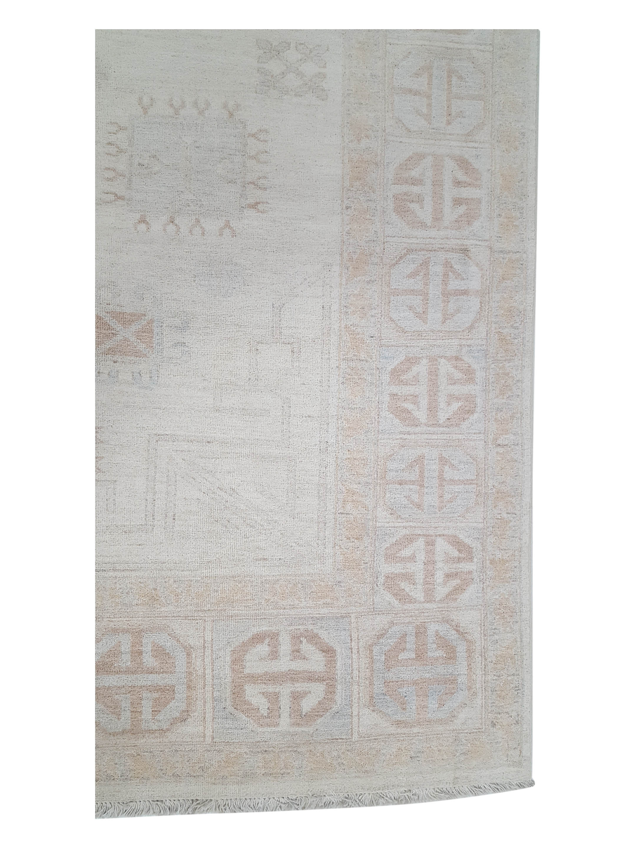 Ziegler Hand Knotted Ivory 8x10 - Image 4 of 6